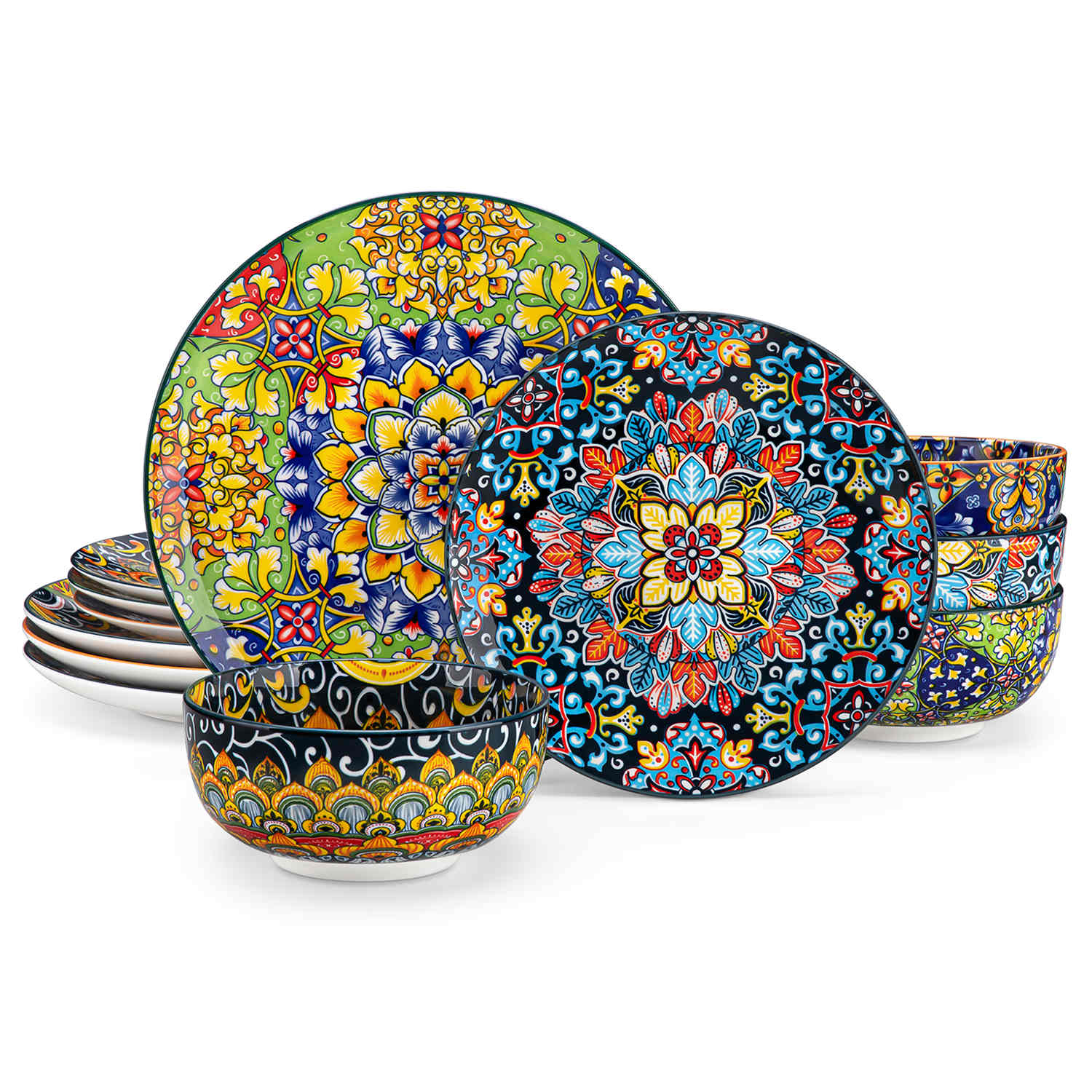 Simi 12 Piece Dinnerware Set - Image 2