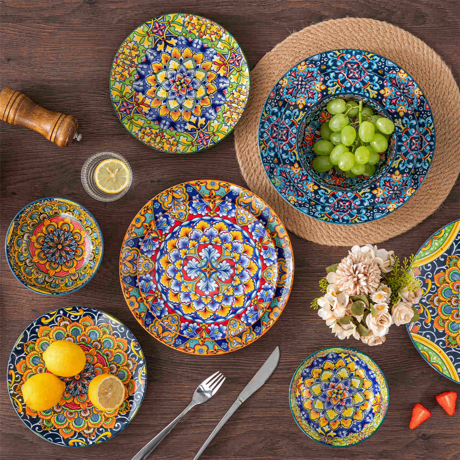 Simi 12 Piece Dinnerware Set - Image 5