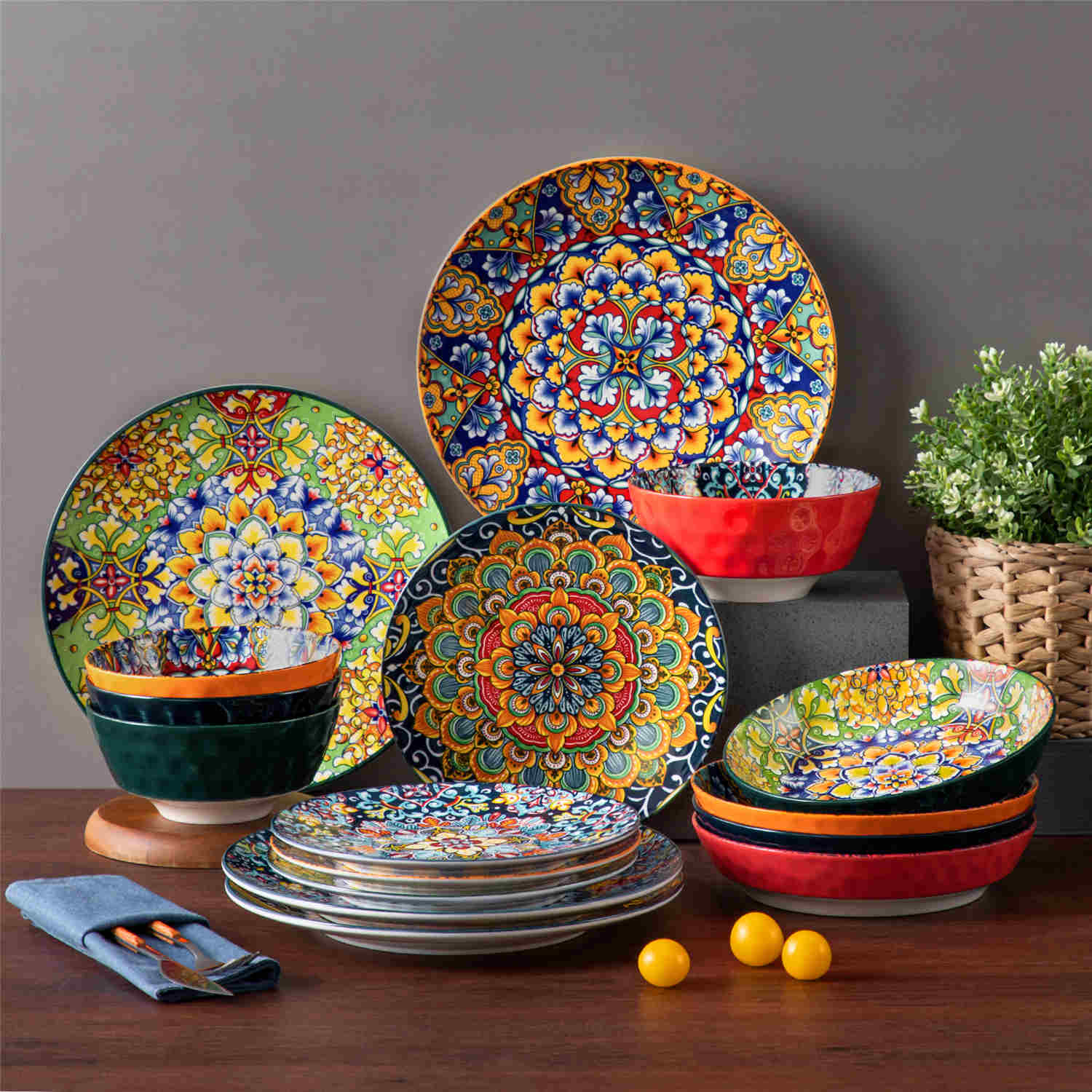 Simi 16 Piece Dinnerware Set - Image 10