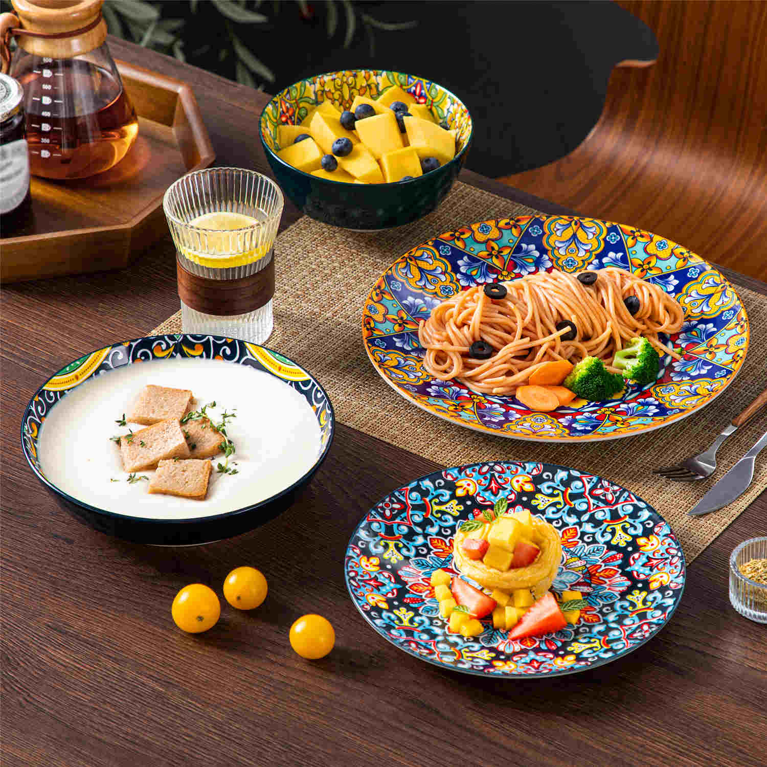 Simi 16 Piece Dinnerware Set - Image 3