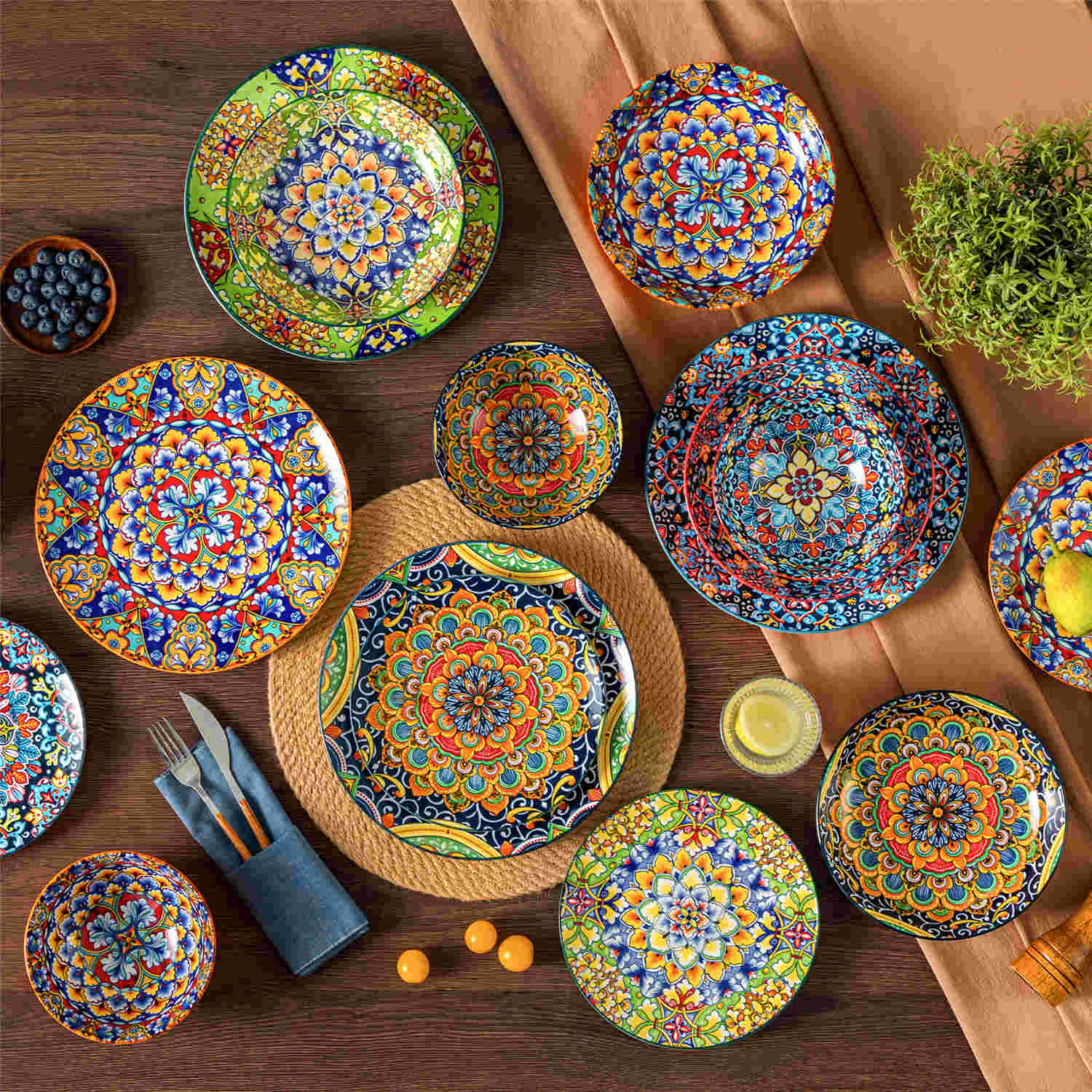 Simi 16 Piece Dinnerware Set - Image 8