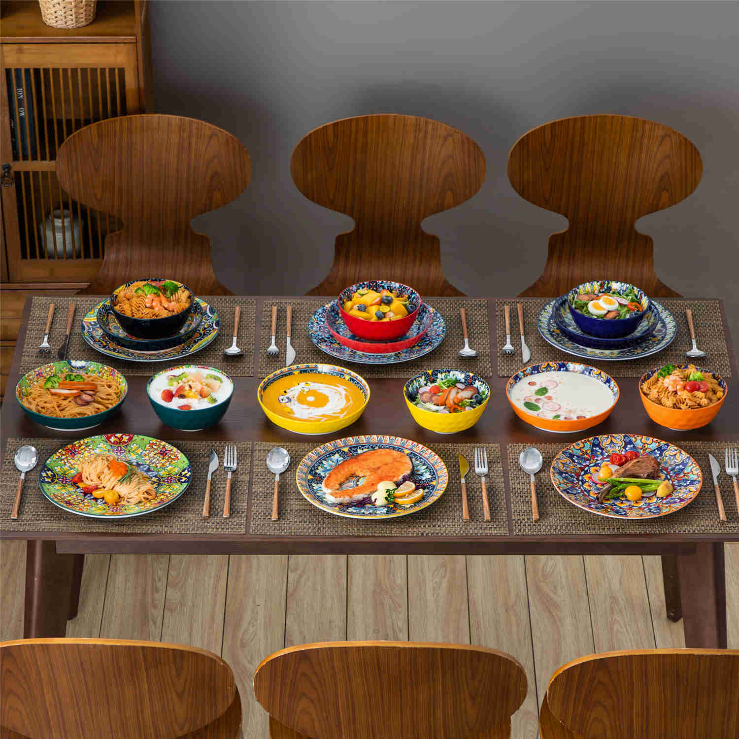 Simi 18 Piece Dinnerware Set - Image 22