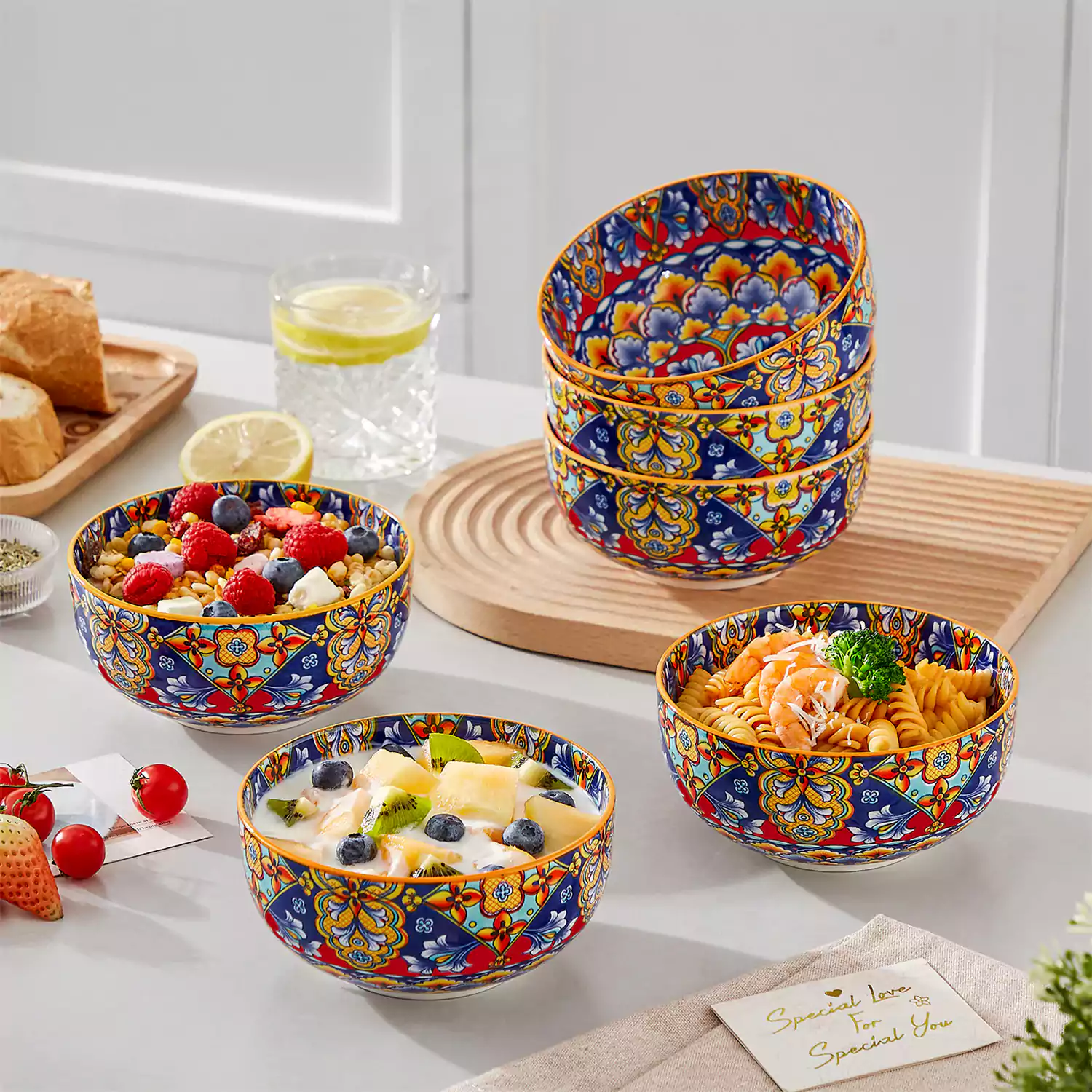 Simi Double-Sided Bowls Set of 6 - Image 10
