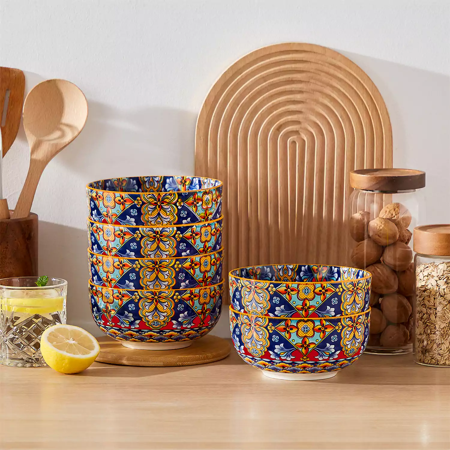 Simi Double-Sided Bowls Set of 6 - Image 13