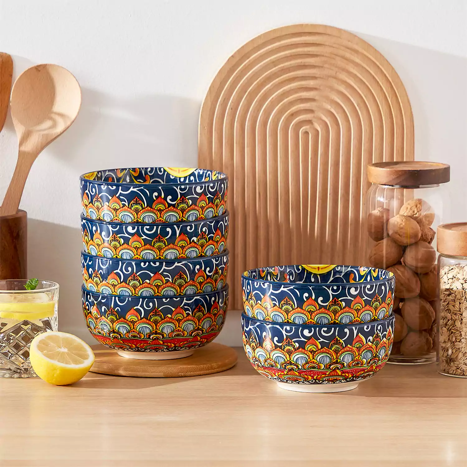 Simi Double-Sided Bowls Set of 6 - Image 29
