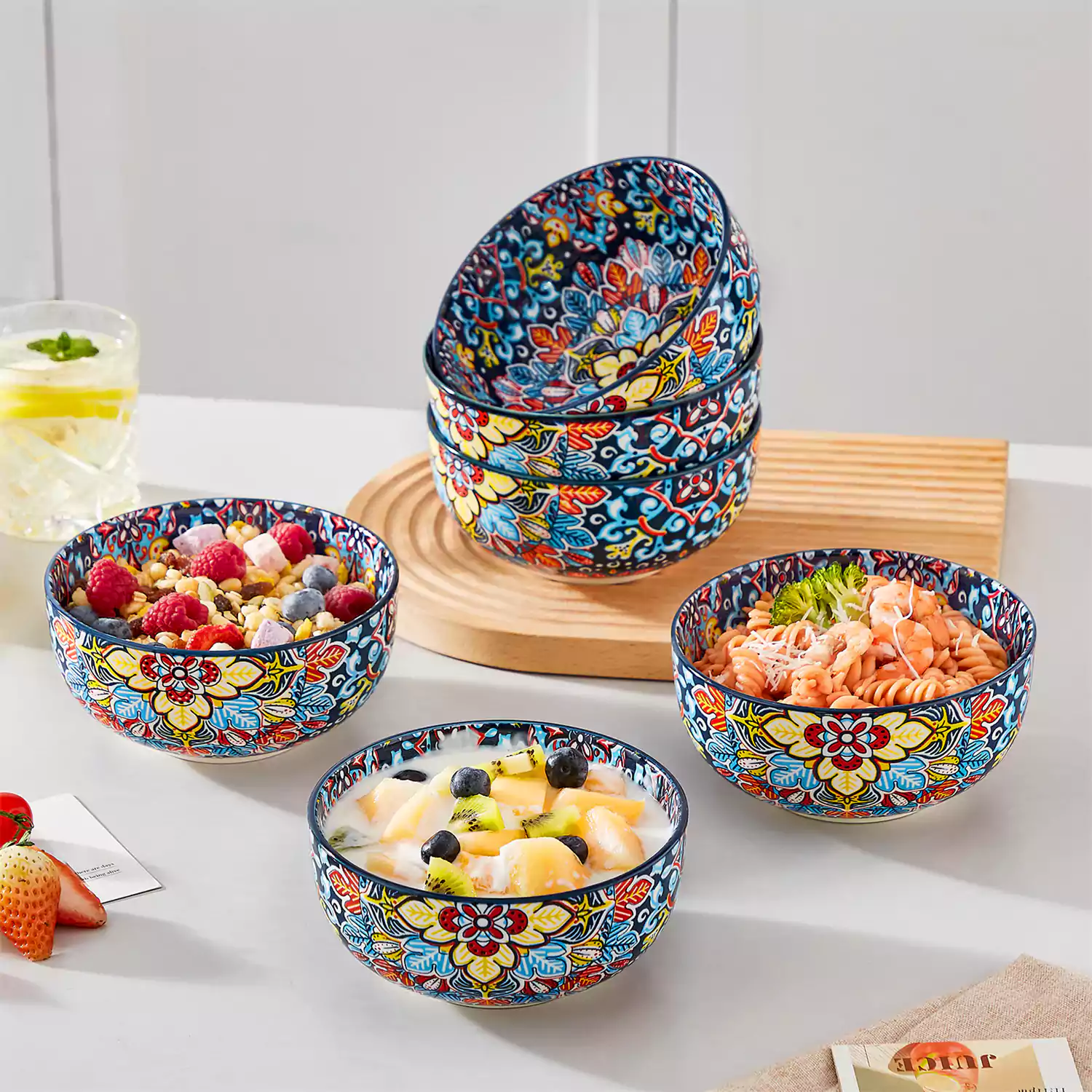 Simi Double-Sided Bowls Set of 6 - Image 34