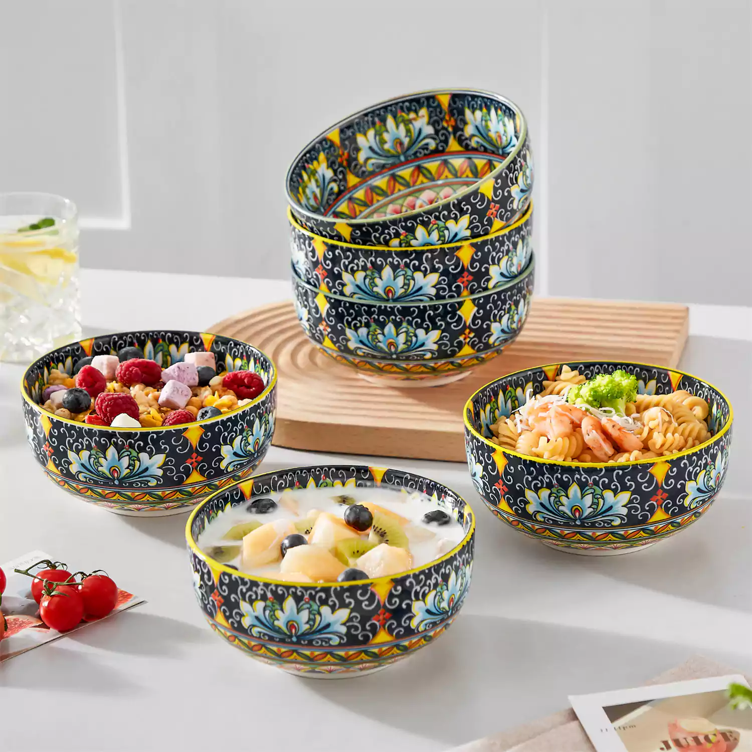 Simi Double-Sided Bowls Set of 6 - Image 42