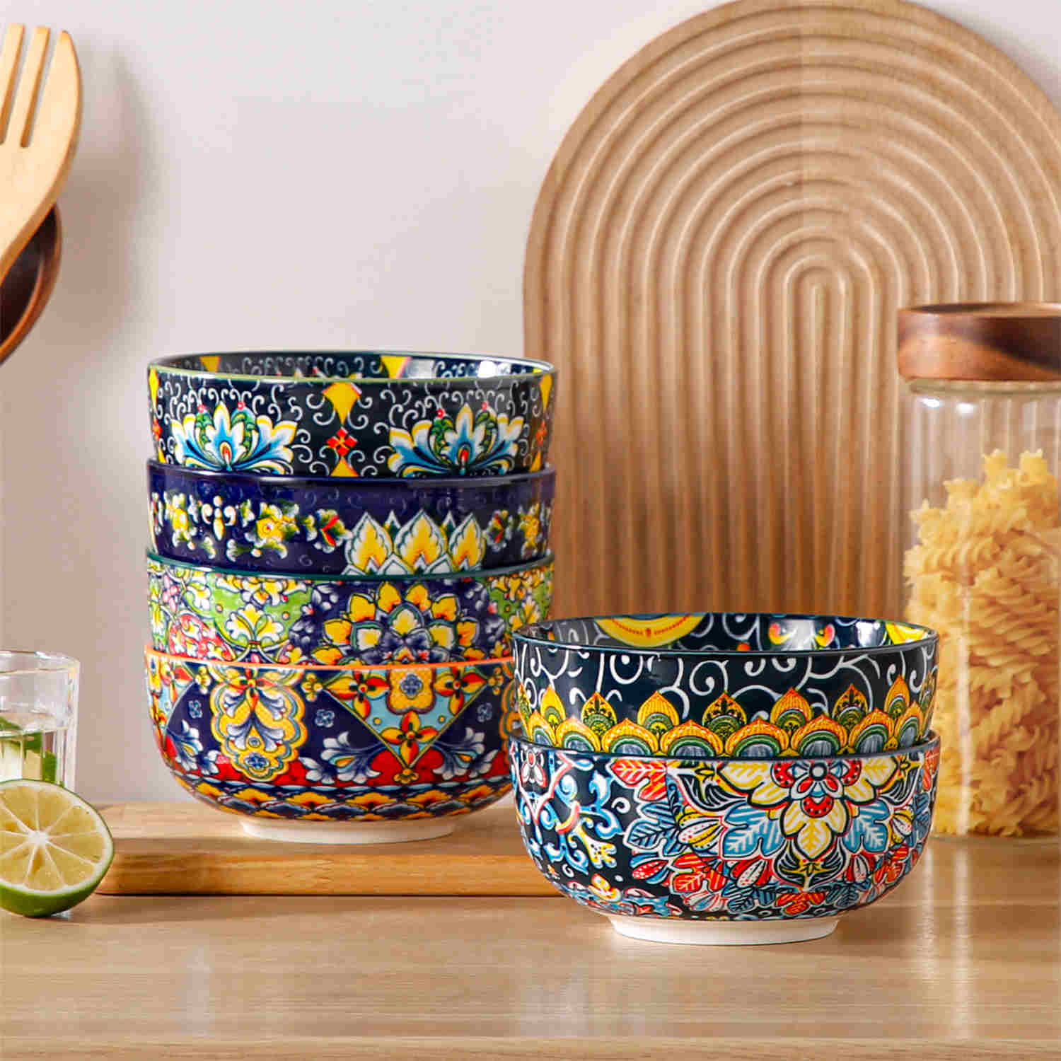 Simi Double-Sided Bowls Set of 6 - Image 5