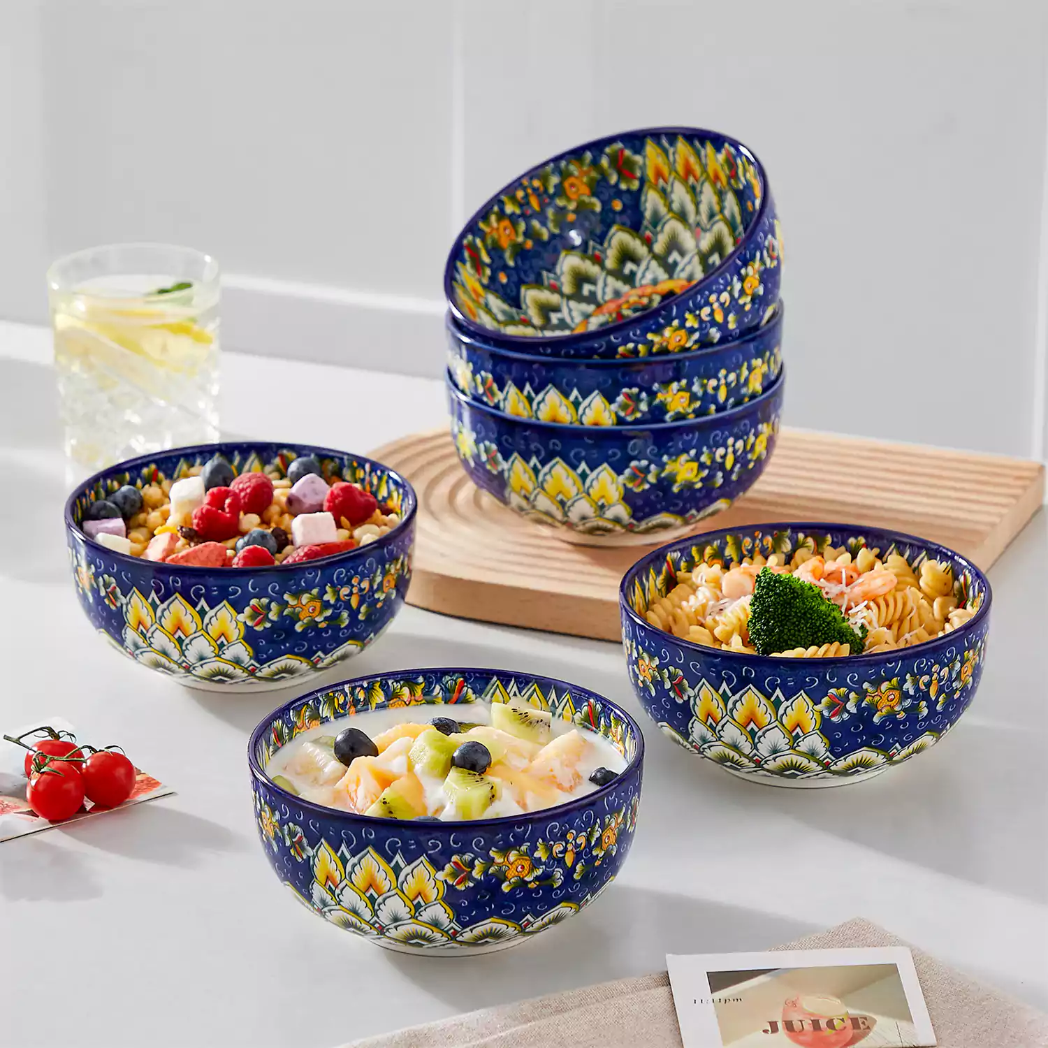 Simi Double-Sided Bowls Set of 6 - Image 50