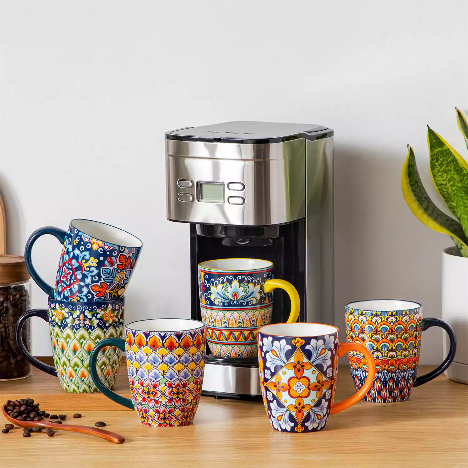Simi Mugs Set of 6 - Image 7