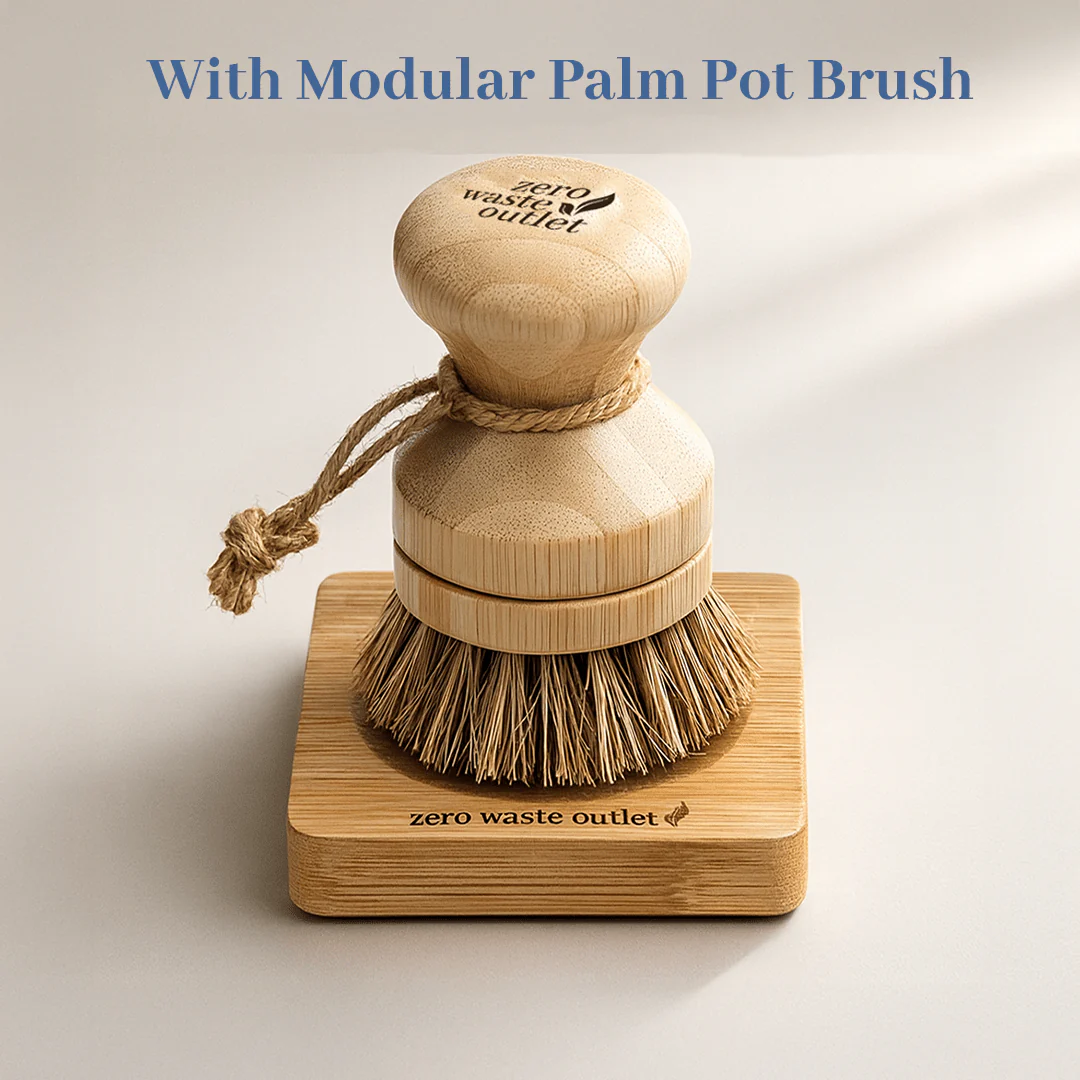 Small Square Bamboo Soap Dish - Image 3