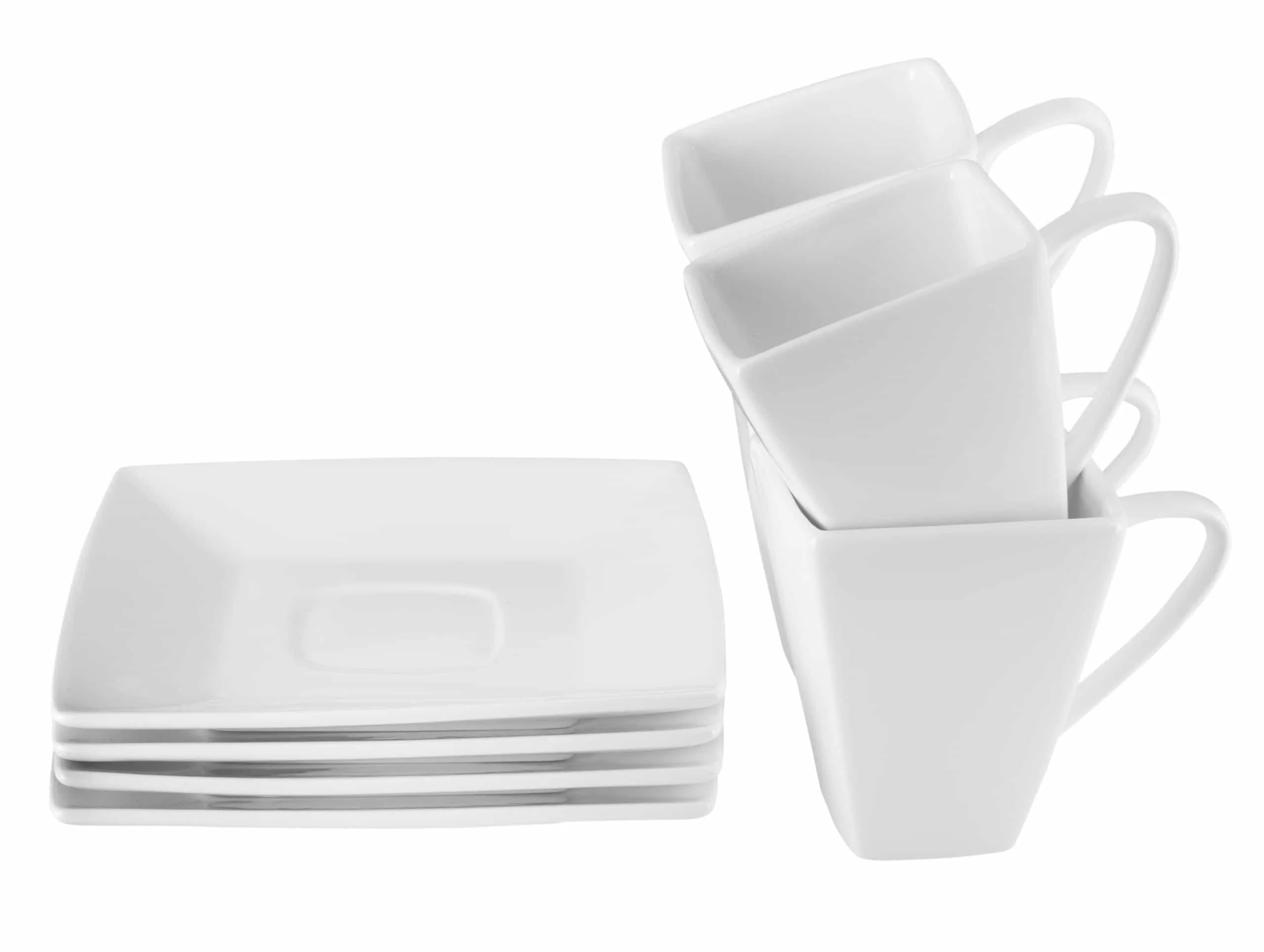 Square Porcelain Dinnerware Set - Image 12
