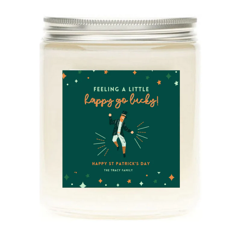 St. Patrick's Day Personalized Candles - Image 7