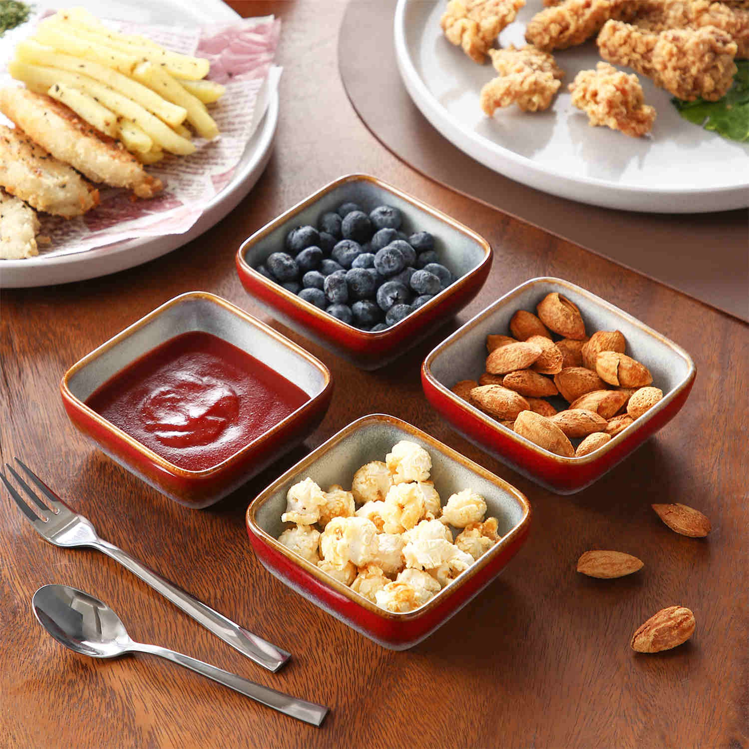 Stern Square Dipping Bowls Set of 4 - Image 3