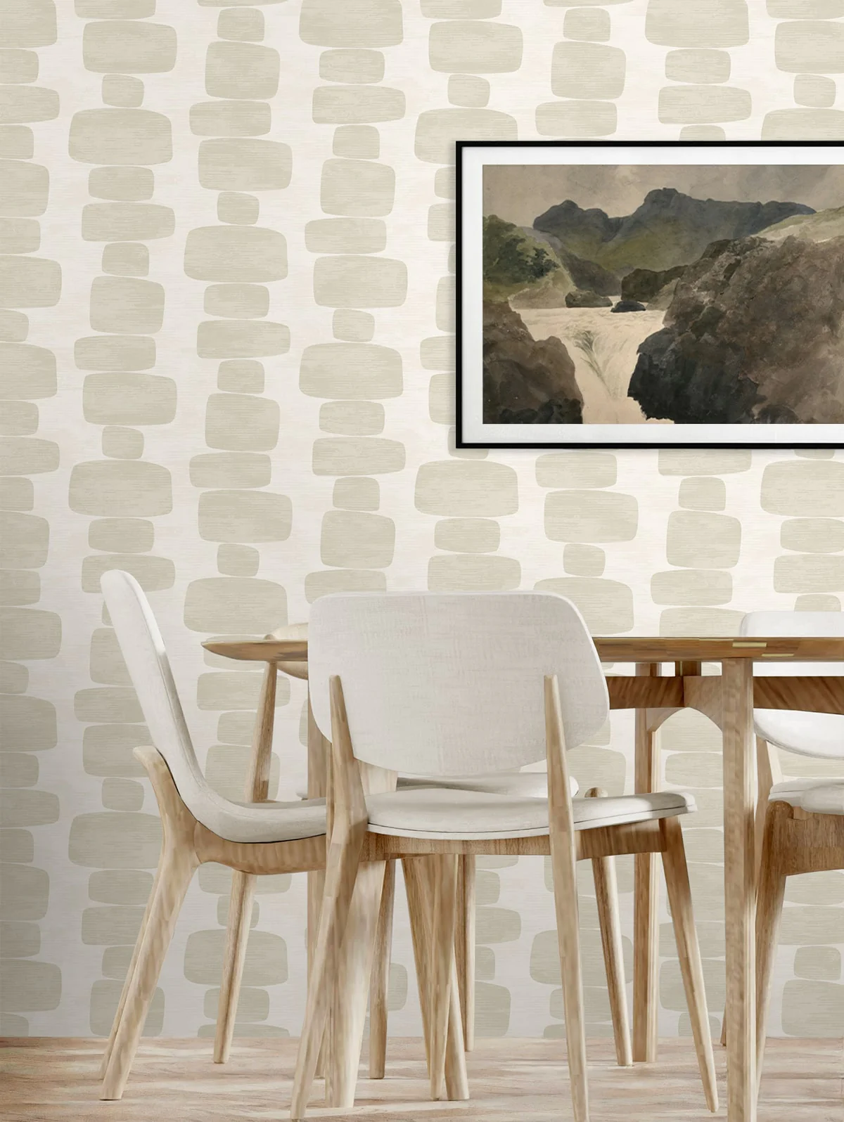 Stripe Block Contemporary Peel and Stick Removable Wallpaper - Image 15
