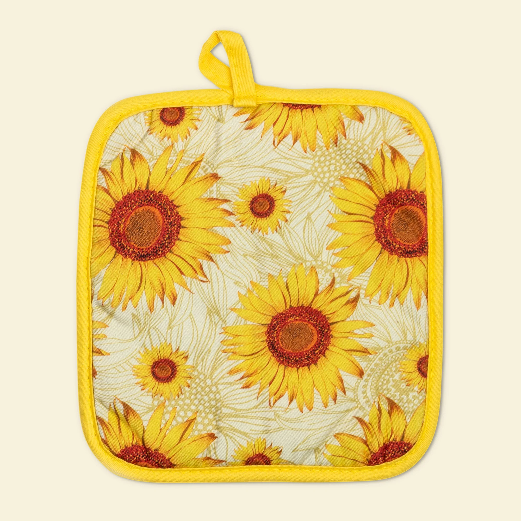 Summer Sunflowers Oven Mitts And Potholder Set - Image 4