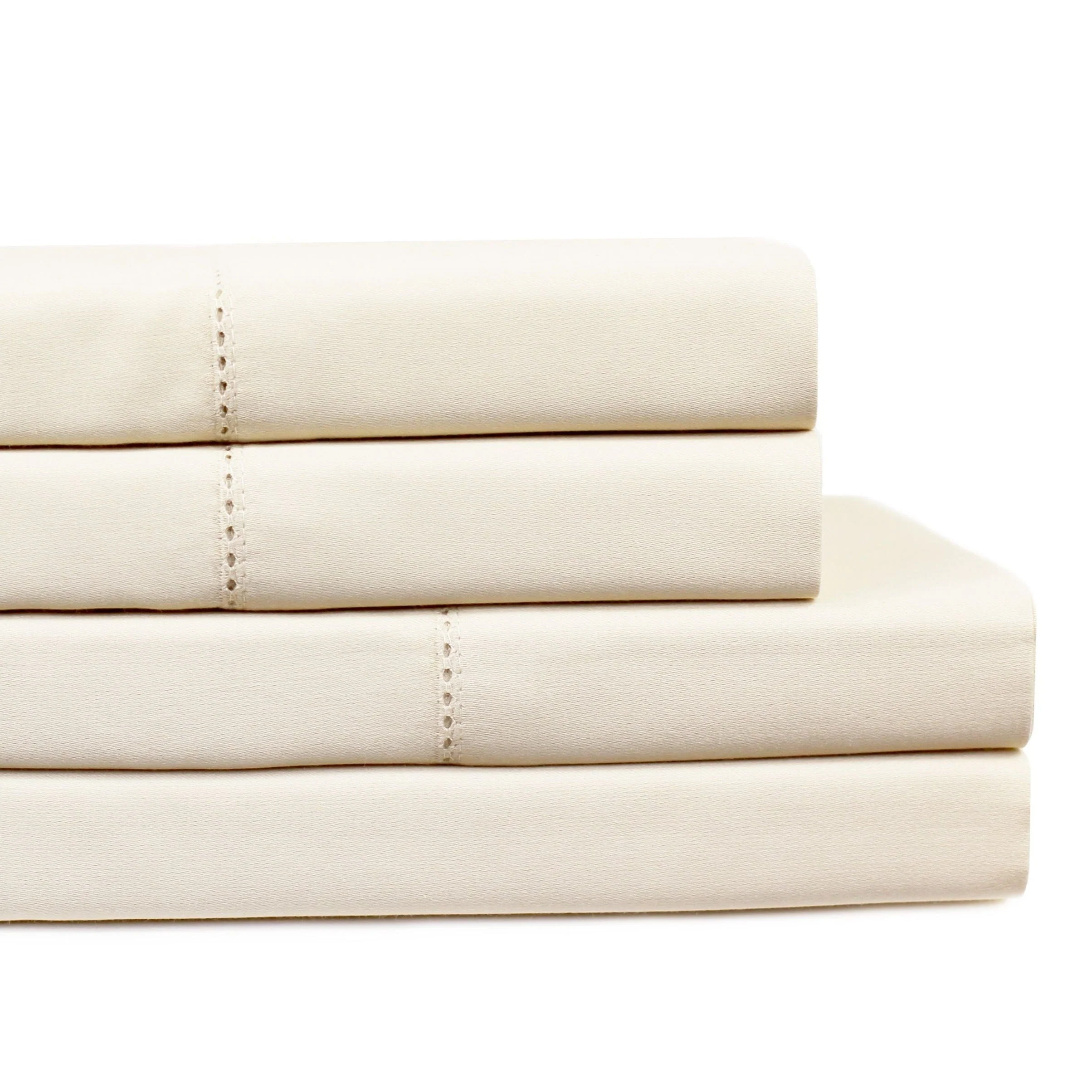 Supima Cotton 400 Thread Count Hemstitch Sheet Set - Image 6