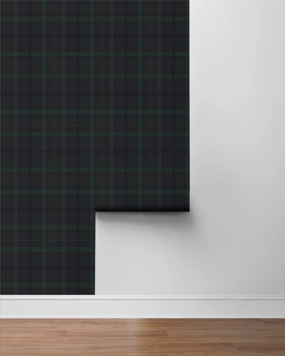 Tailor Plaid Premium Peel and Stick Removable Wallpaper - Image 6