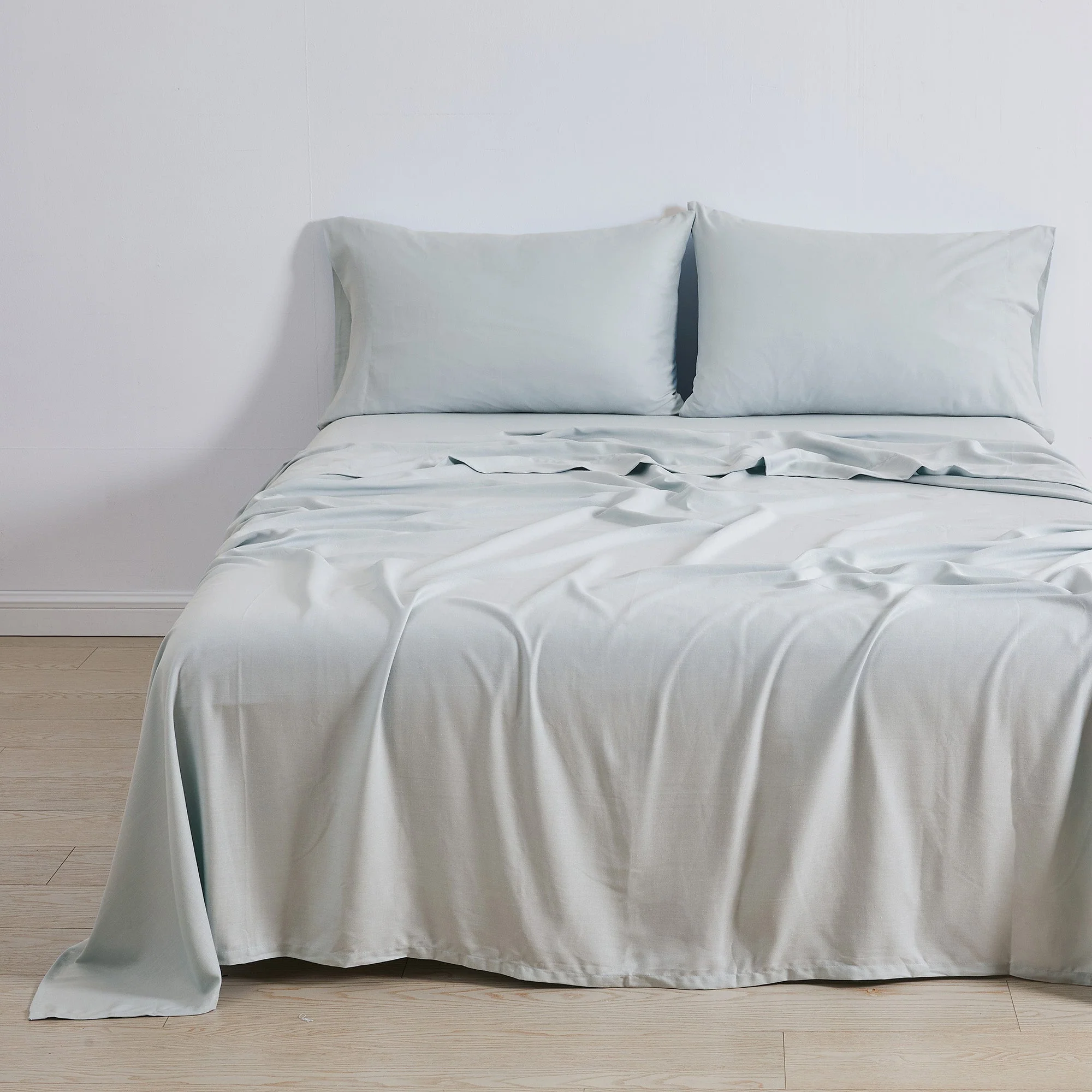 TENCEL™ Lyocell & Linen Blend Sheet Set - Magdalena Collection - Image 15