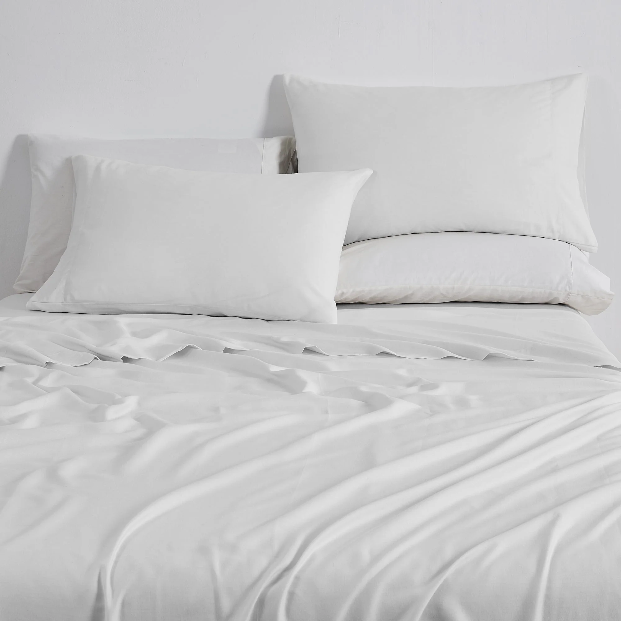 TENCEL™ Lyocell & Linen Blend Sheet Set - Magdalena Collection - Image 6