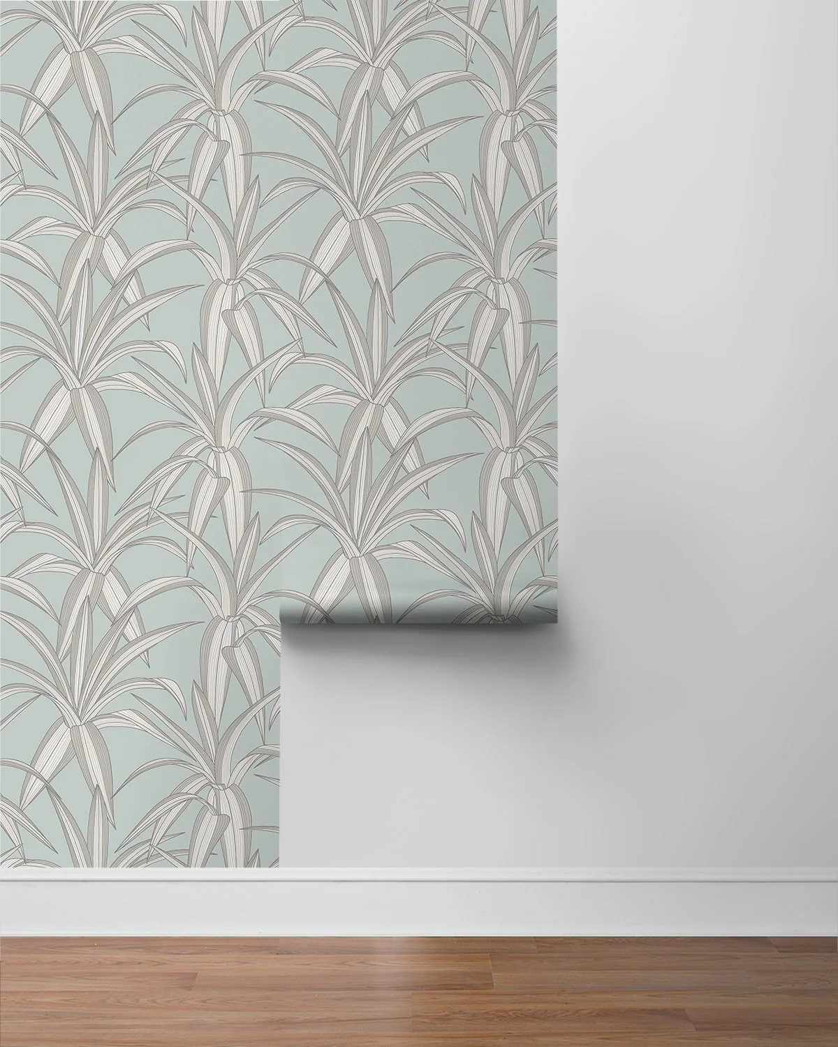 Tossed Cradle Plant Premium Peel and Stick Removable Wallpaper - Image 6