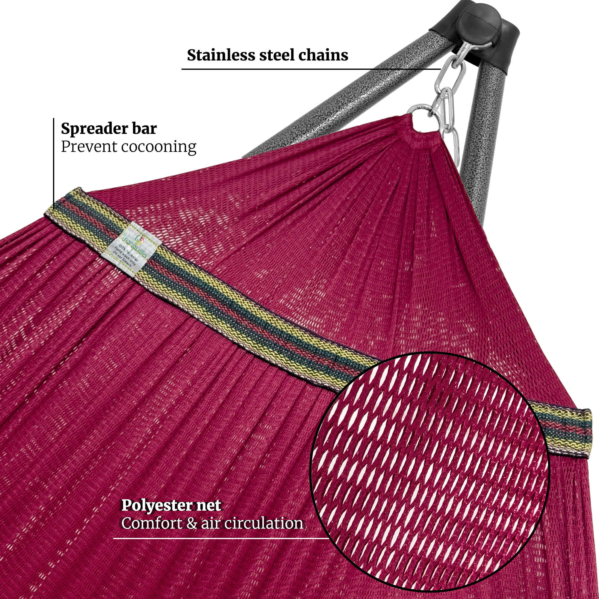Tranquillo Comfort Set Original Hammock Stand - Image 4