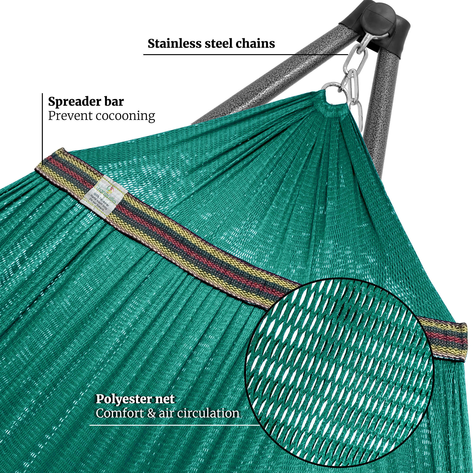 Tranquillo Comfort Set Original Hammock Stand - Image 57