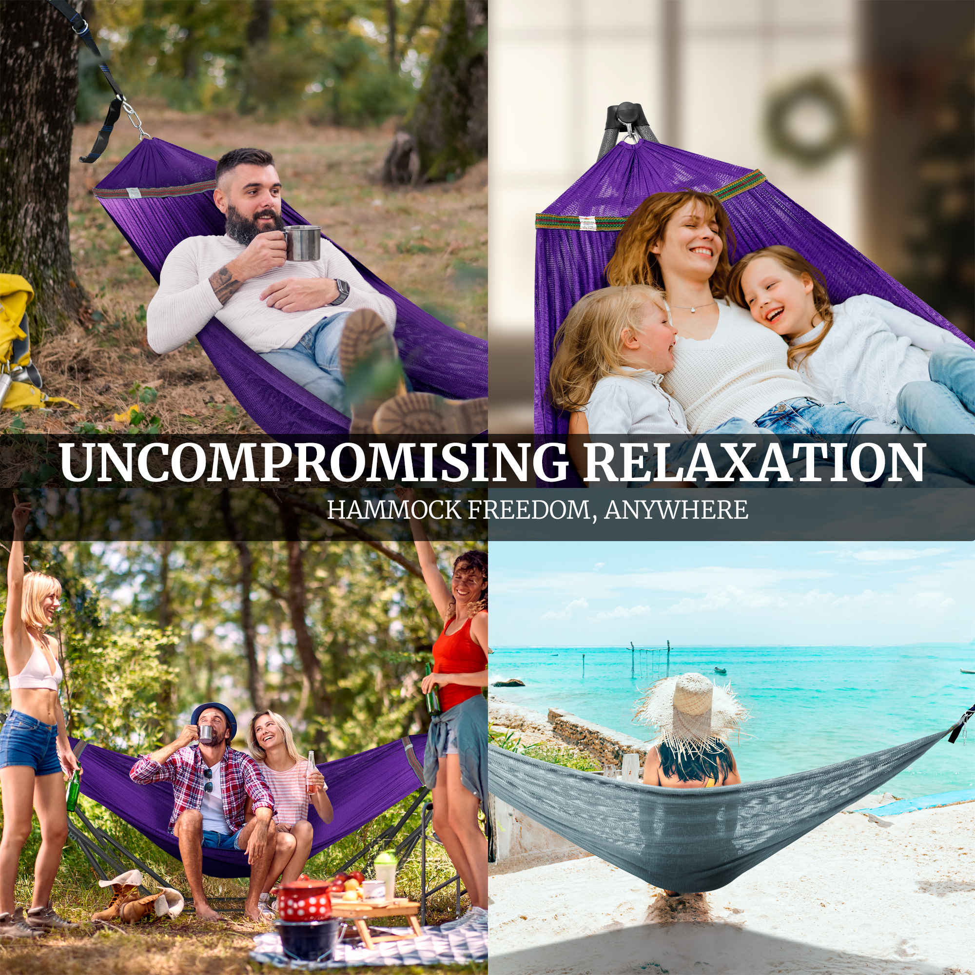 Tranquillo Comfort Set Original Hammock Stand - Image 72