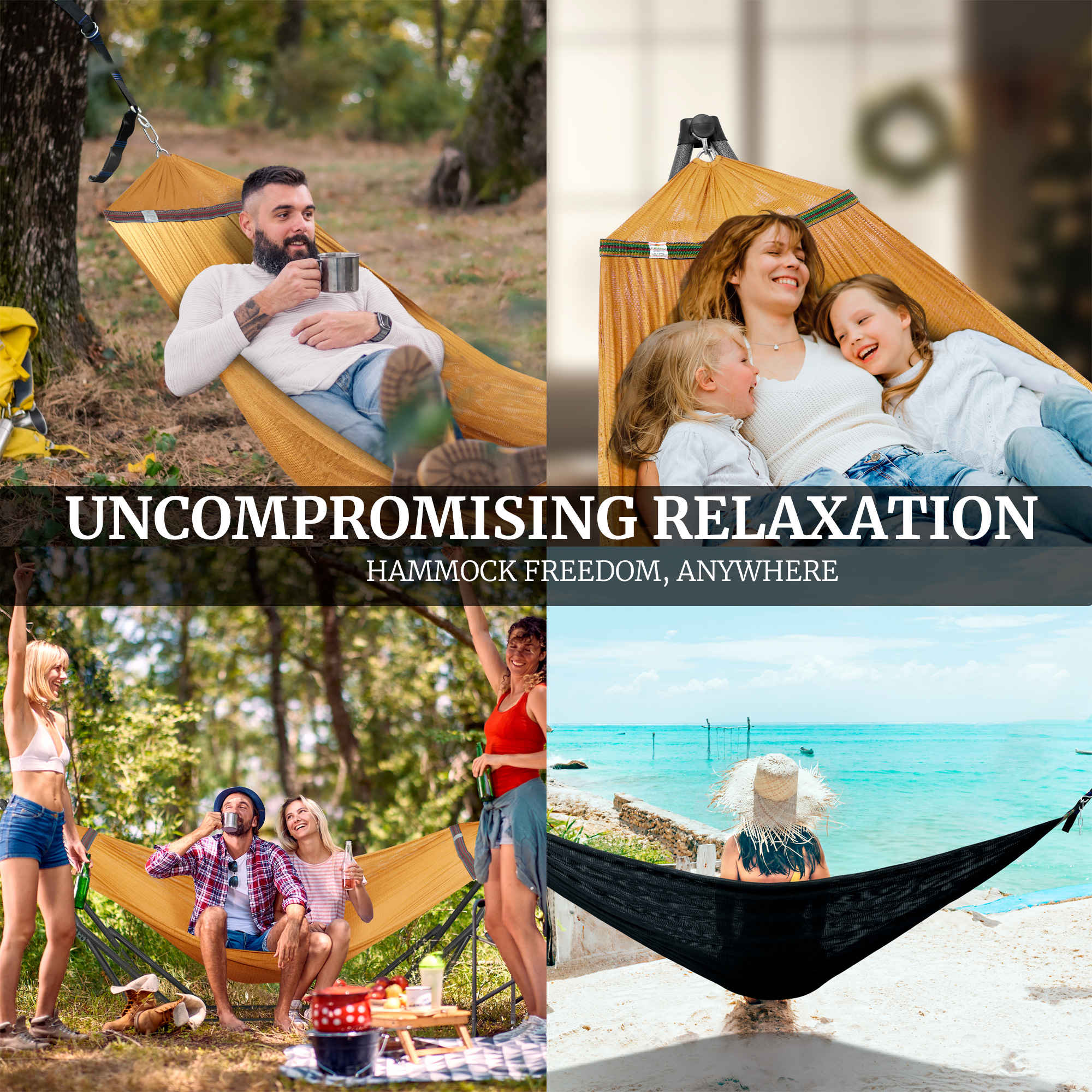 Tranquillo Comfort Set Original Hammock Stand - Image 90