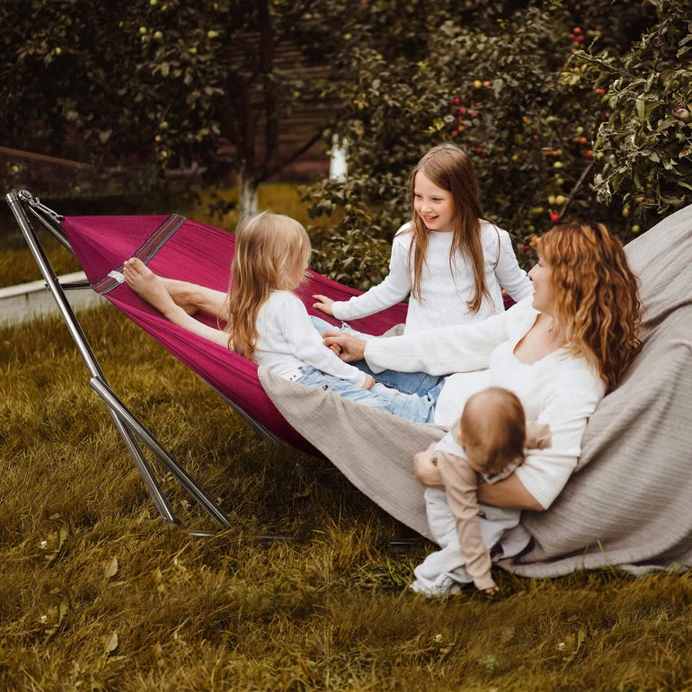 Tranquillo Original Stainless Steel Hammock Stand - Image 39