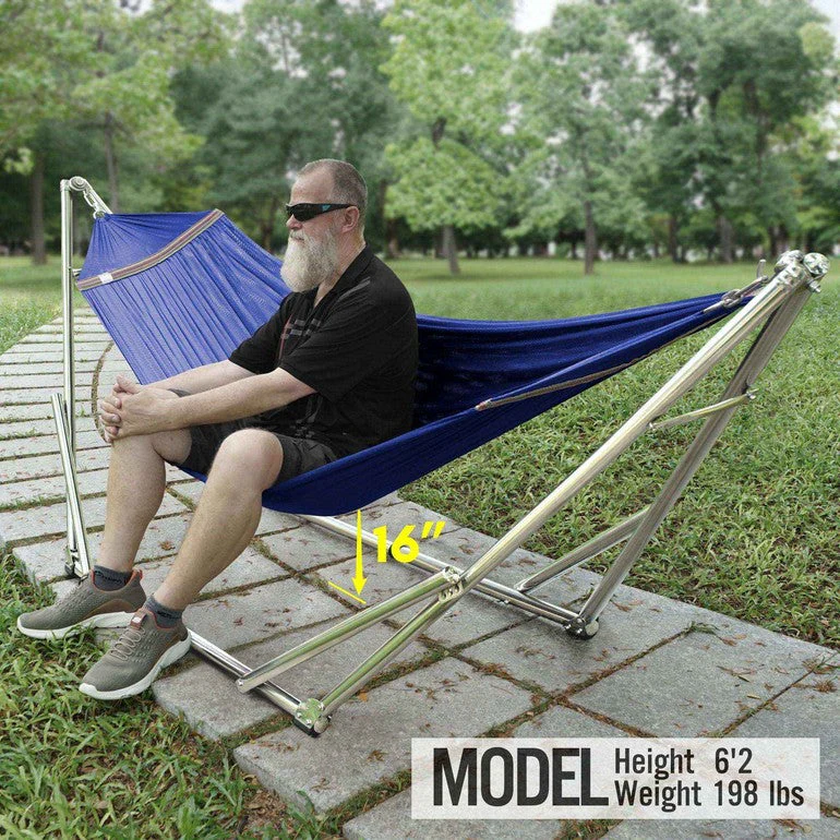 Tranquillo Original Stainless Steel Hammock Stand - Image 9