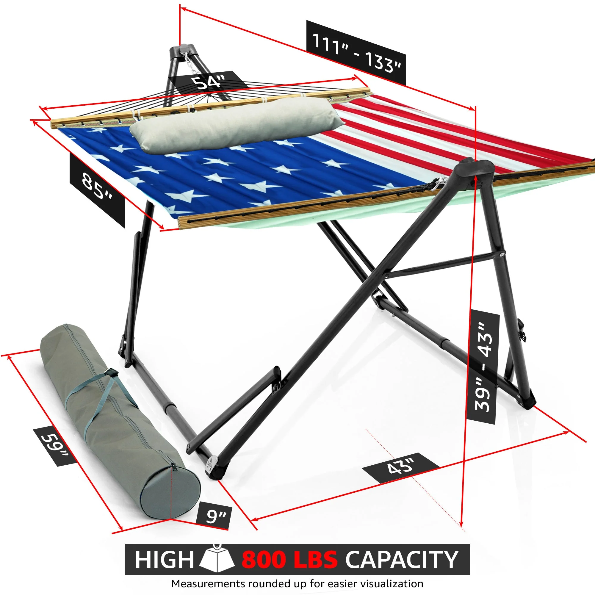 Tranquillo Unity Canvas Hammock Stand - Image 20