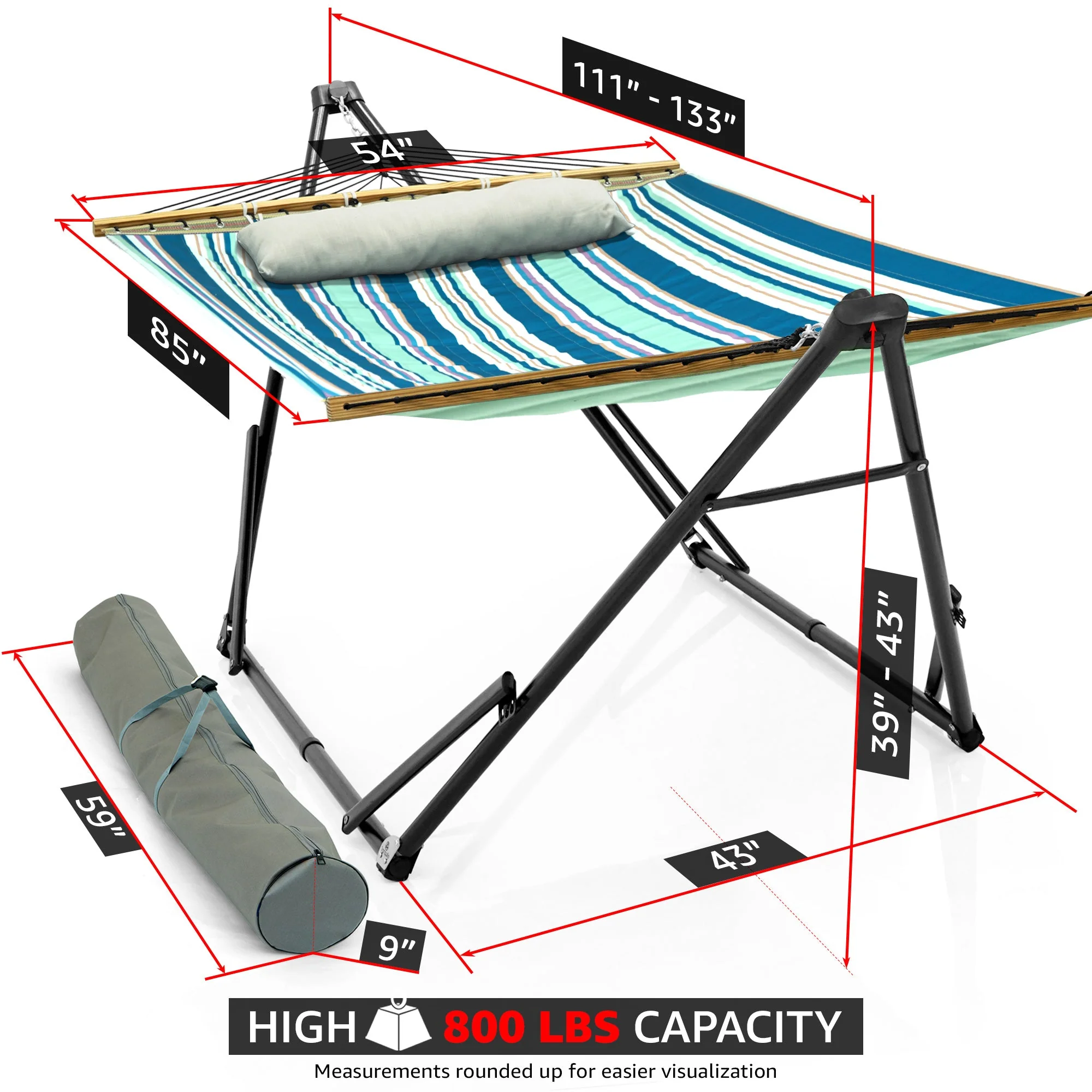 Tranquillo Unity Canvas Hammock Stand - Image 29