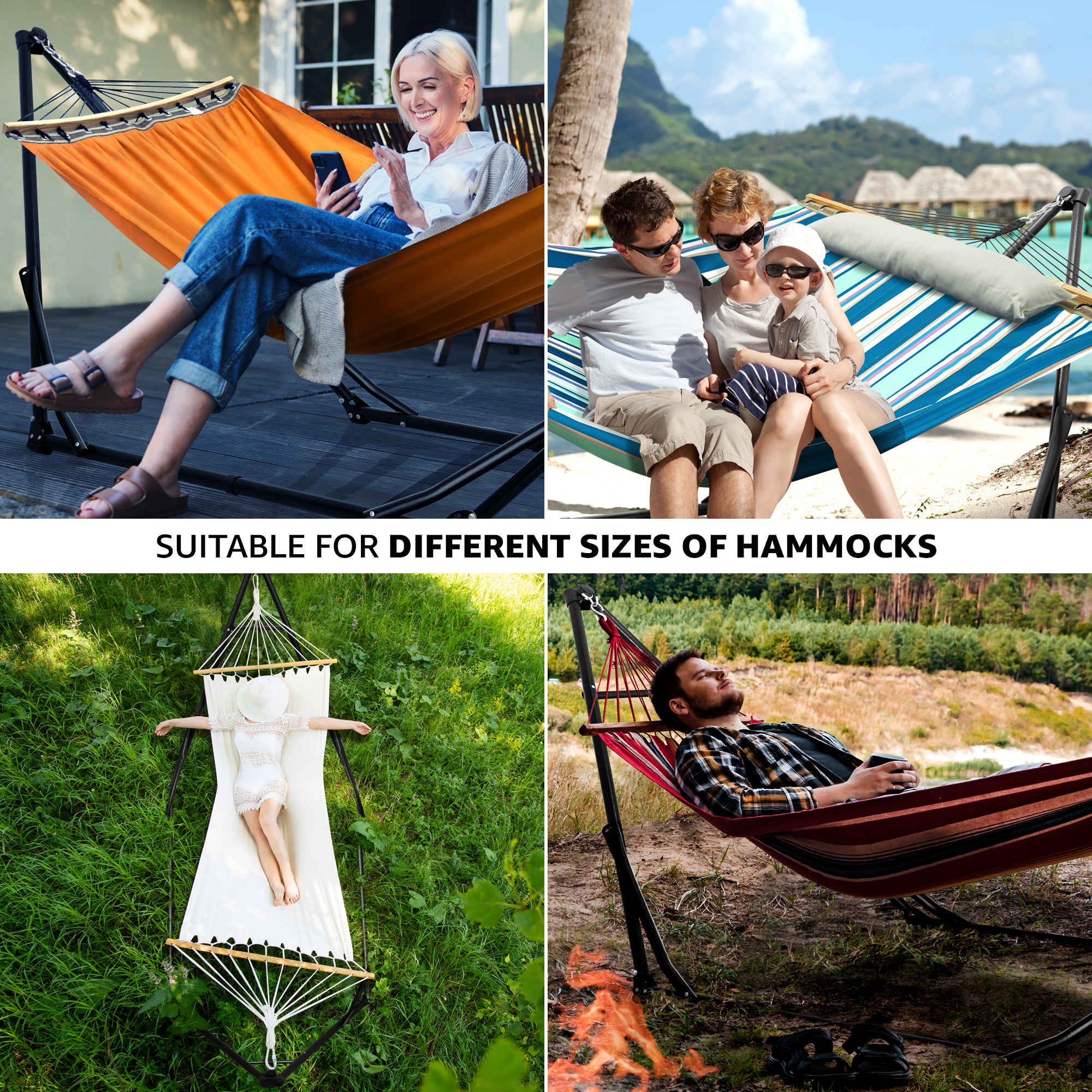Tranquillo Unity Canvas Hammock Stand - Image 34