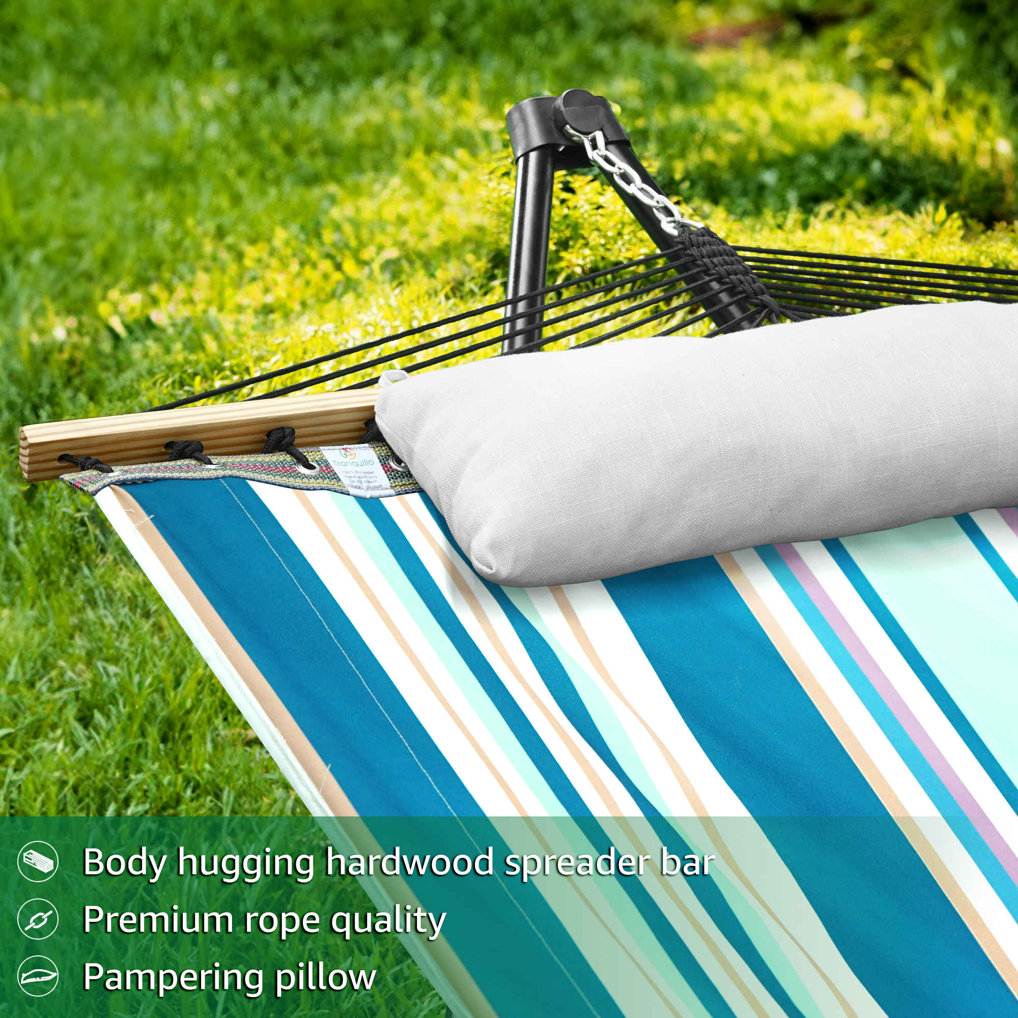Tranquillo Unity Canvas Hammock Stand - Image 35