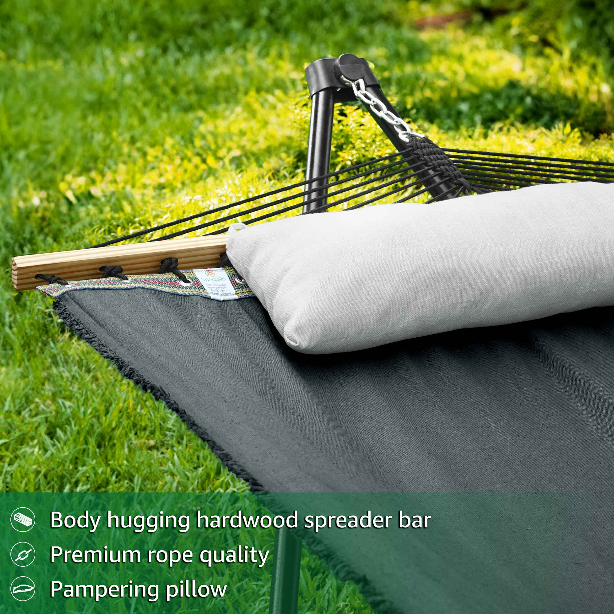Tranquillo Unity Canvas Hammock Stand - Image 53