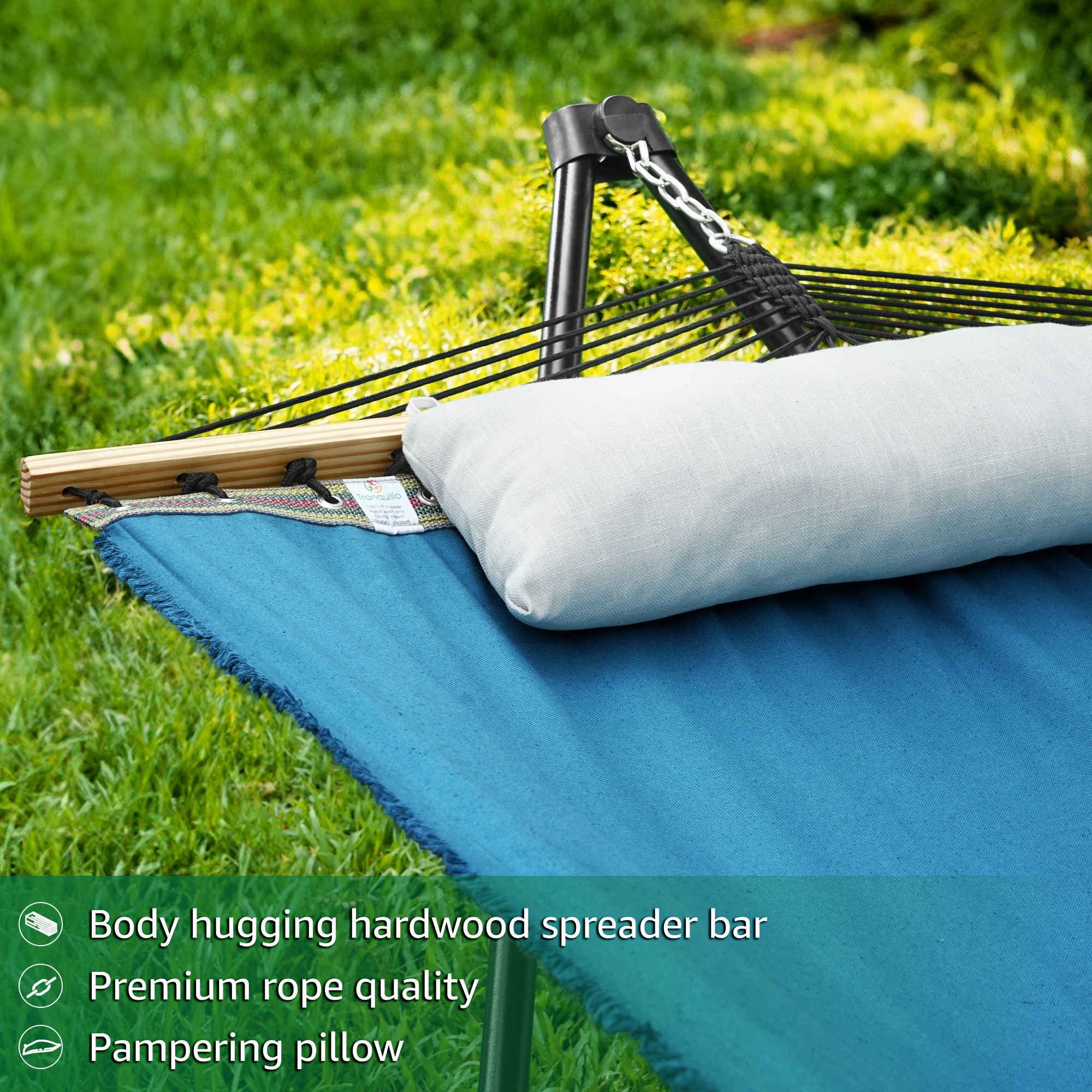 Tranquillo Unity Canvas Hammock Stand - Image 8