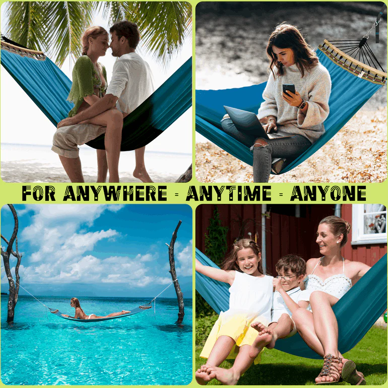 Tranquillo Universal Canvas Double Hammock - Image 5