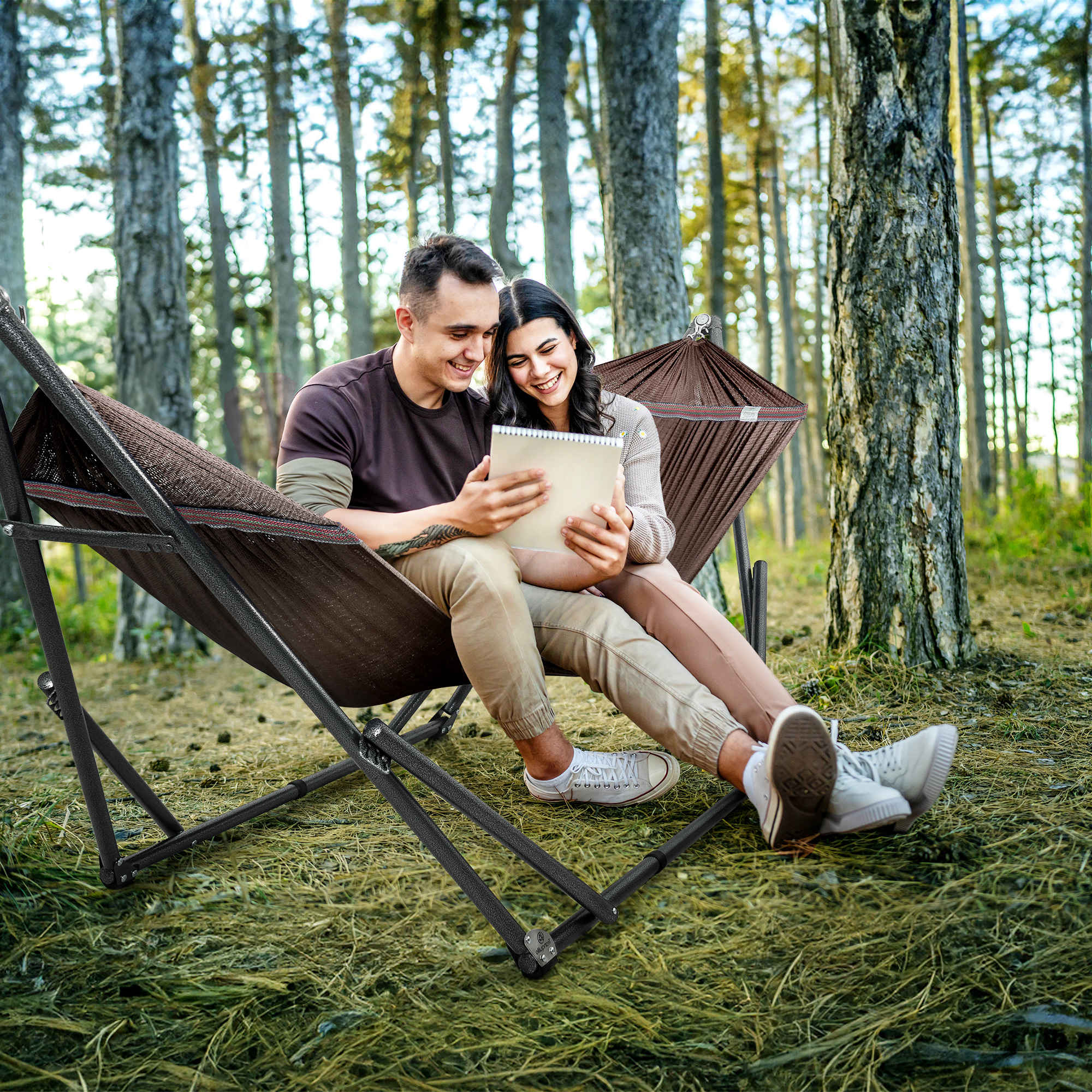 Tranquillo Universal Hammock with Medium Size Stands - Image 27