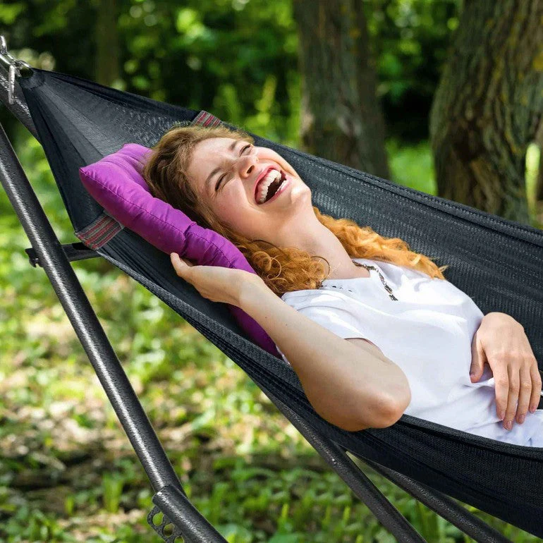 Tranquillo Universal Hammock with Medium Size Stands - Image 8