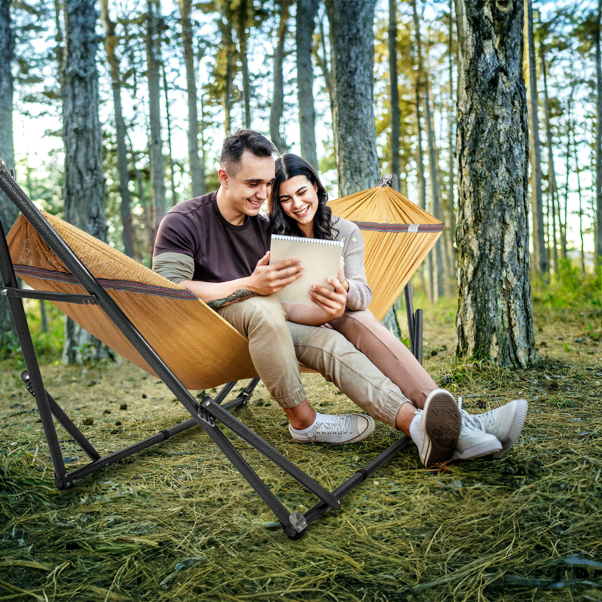 Tranquillo Universal Hammock with Medium Size Stands - Image 90
