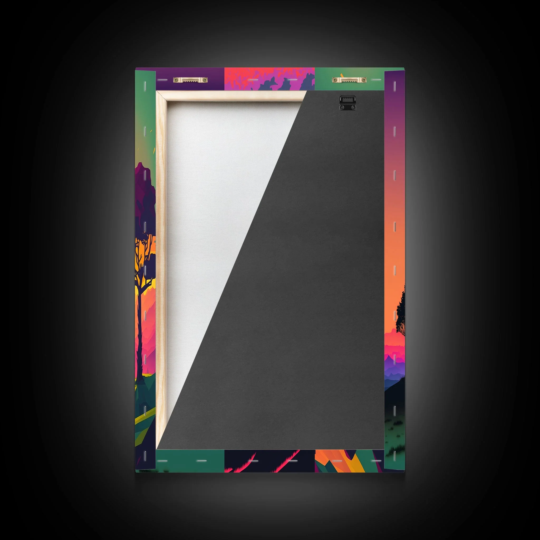 Triptych 3 Panel Wall Art, Framed Canvas Prints - Image 9