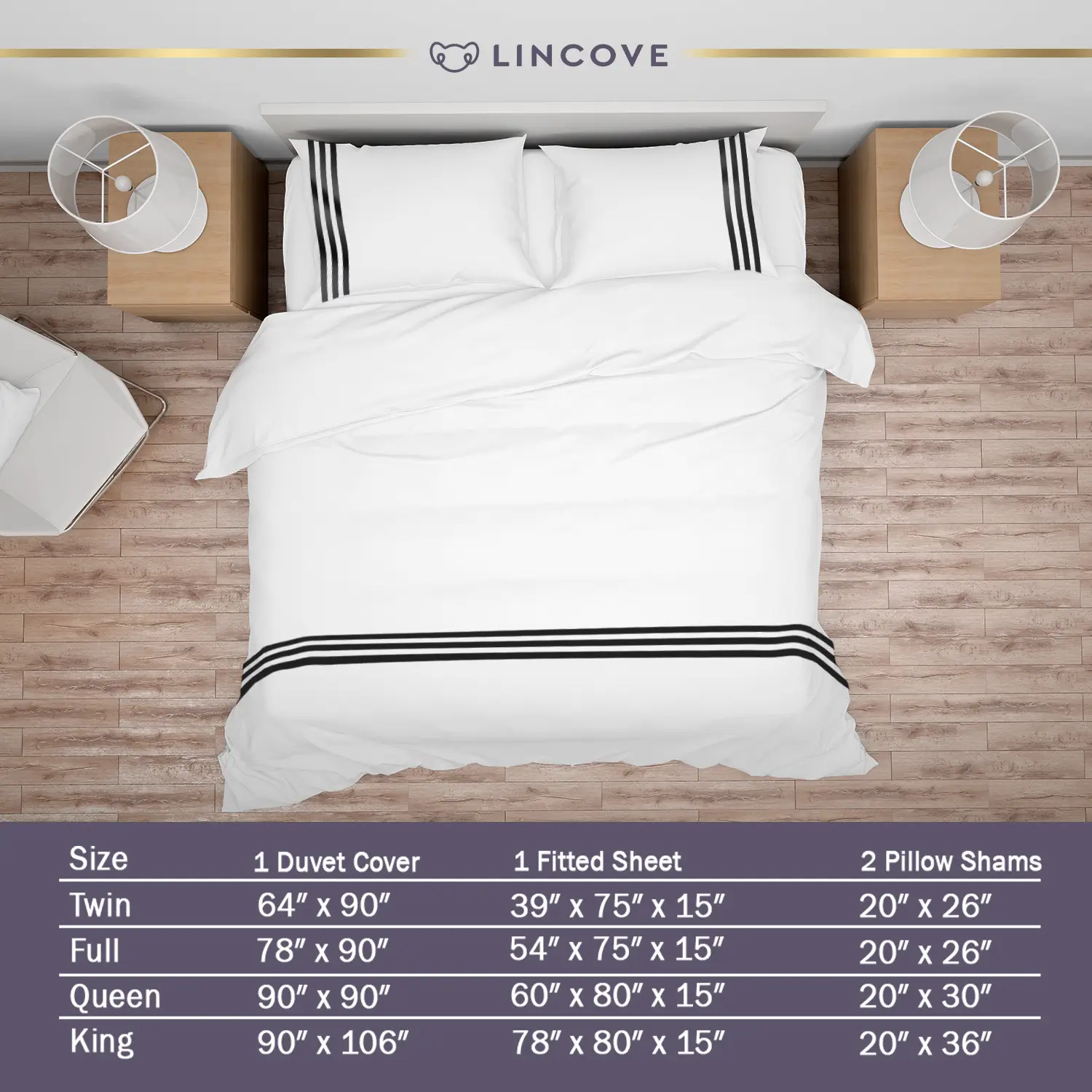 Tropez 100% Cotton Duvet Cover Set - Image 8