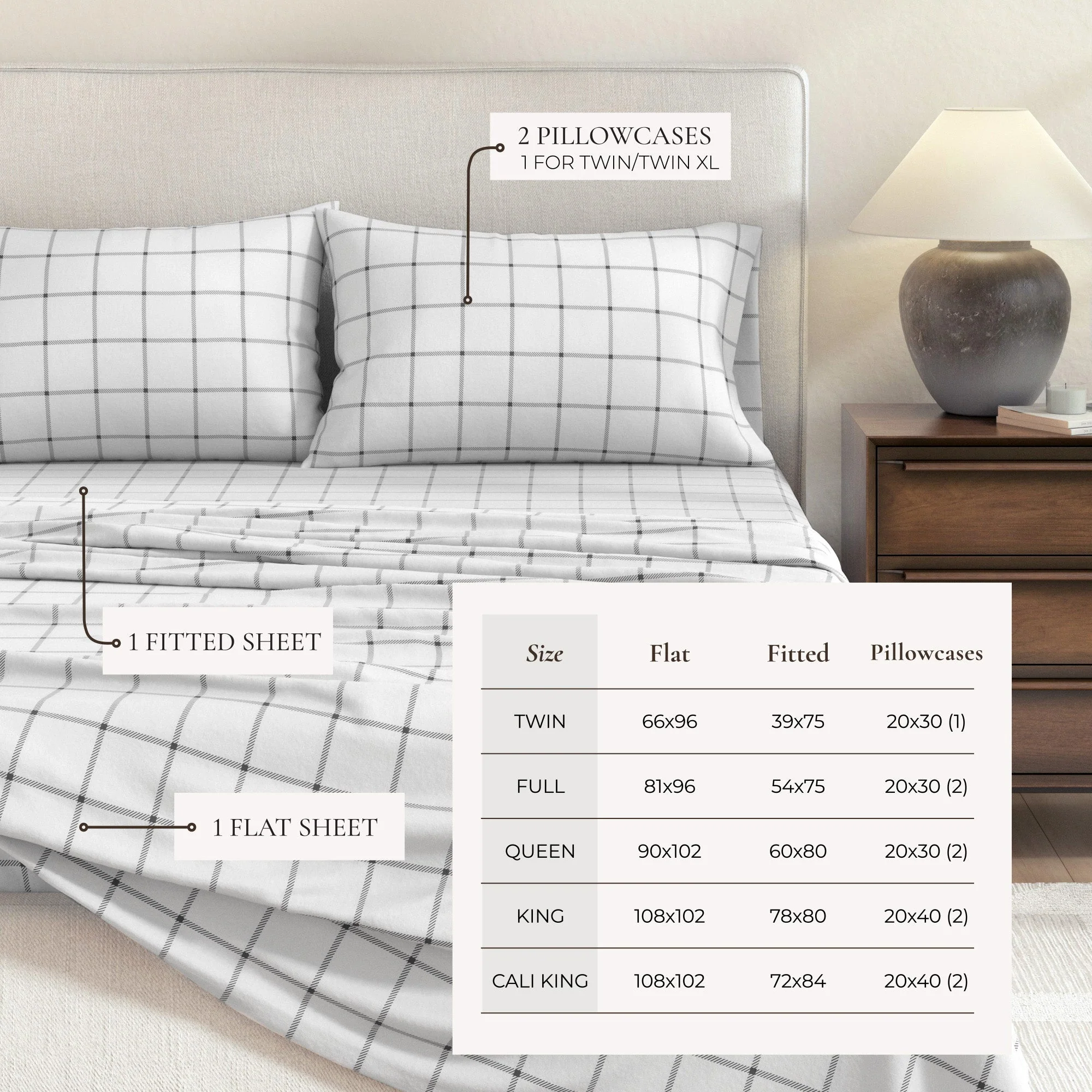 Turkish Cotton Flannel Sheet - Belle Collection - Image 31