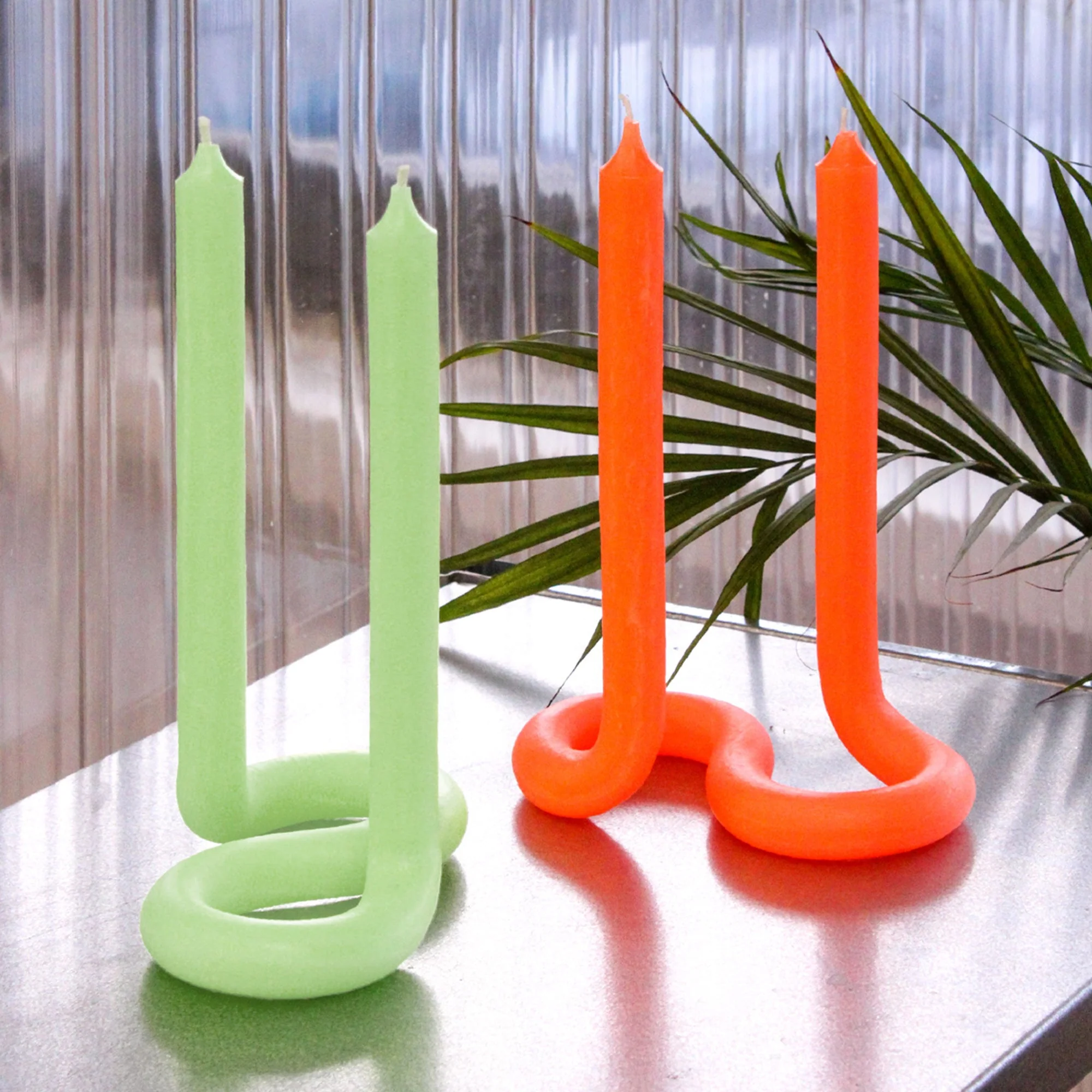 Twist Candle - Mint - Image 3