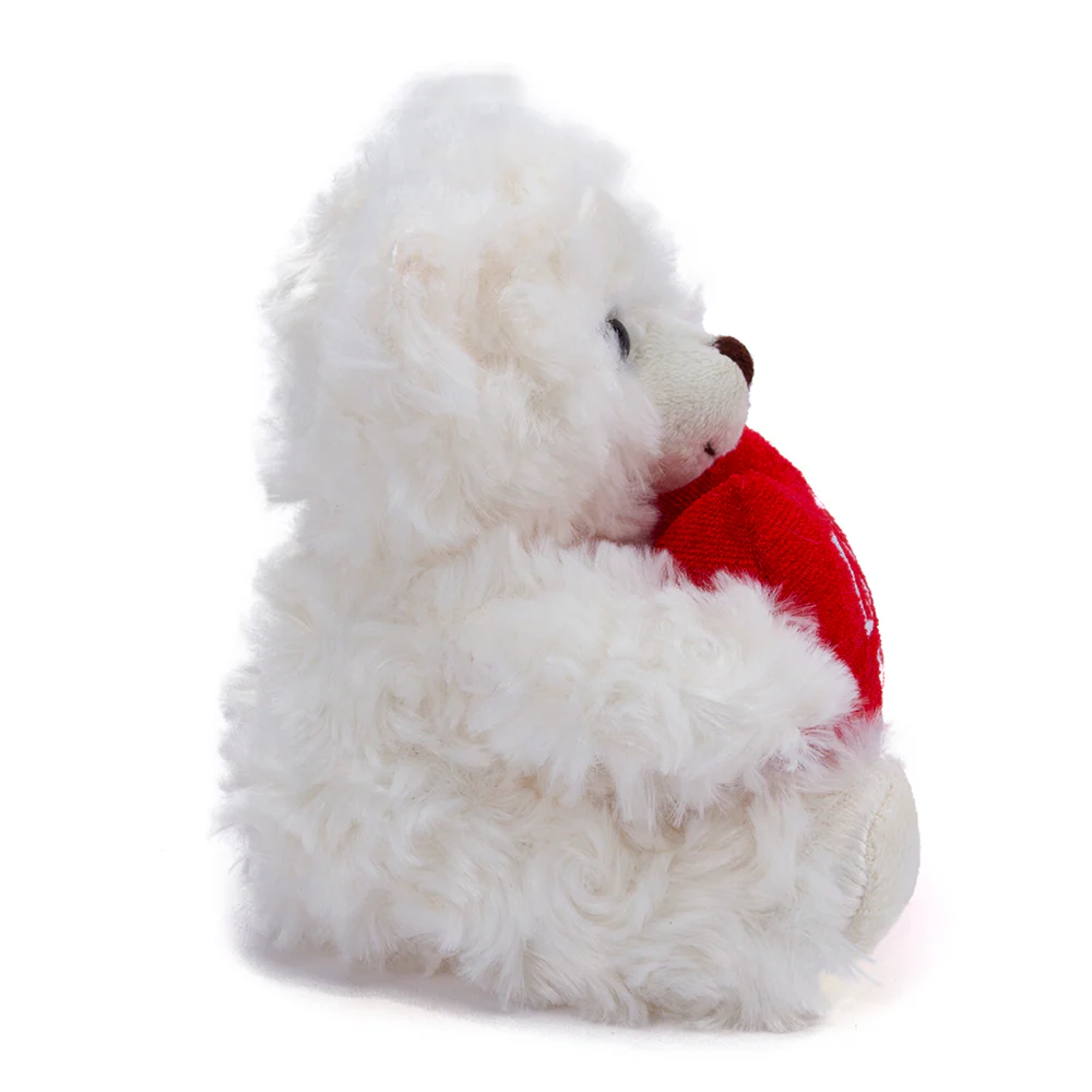 Valentine Cream Bear 6" - Image 3