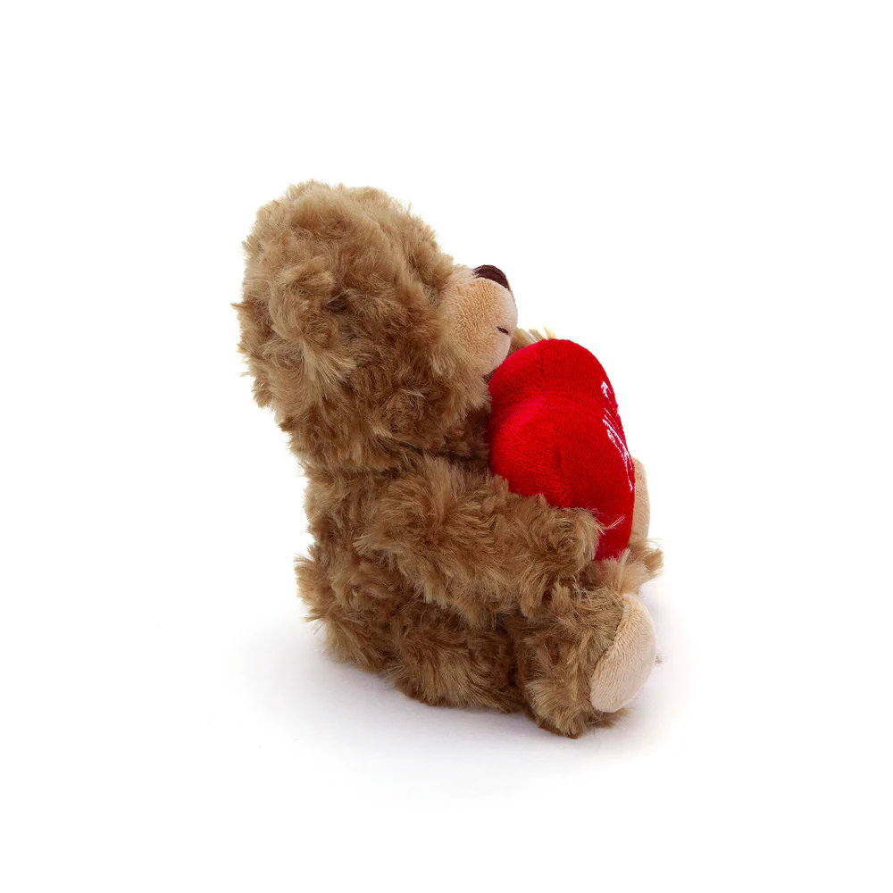 Valentine Mocha Bear 9" - HUG ME - Image 2