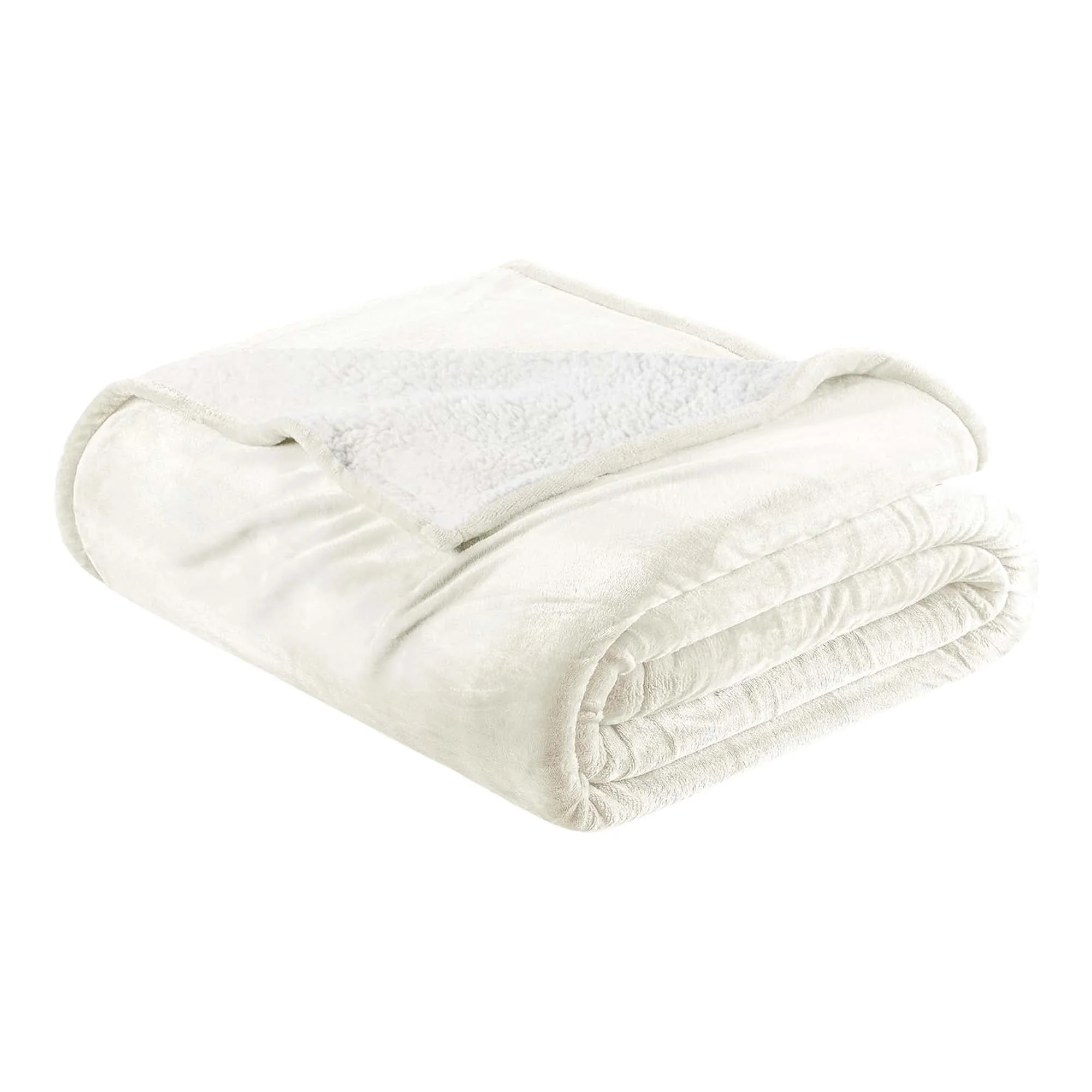Velvet Plush Sherpa Bed Blanket - Sherpa Fleece Collection - Image 7