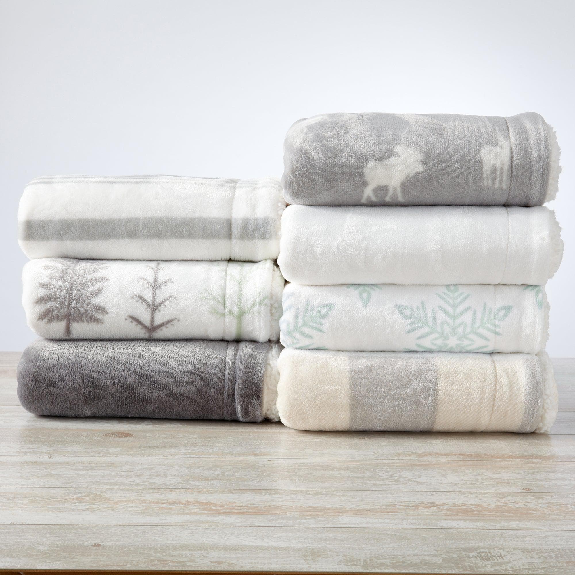 Velvet Plush Sherpa Luxury Bed Blanket - Kinsley Collection - Image 35