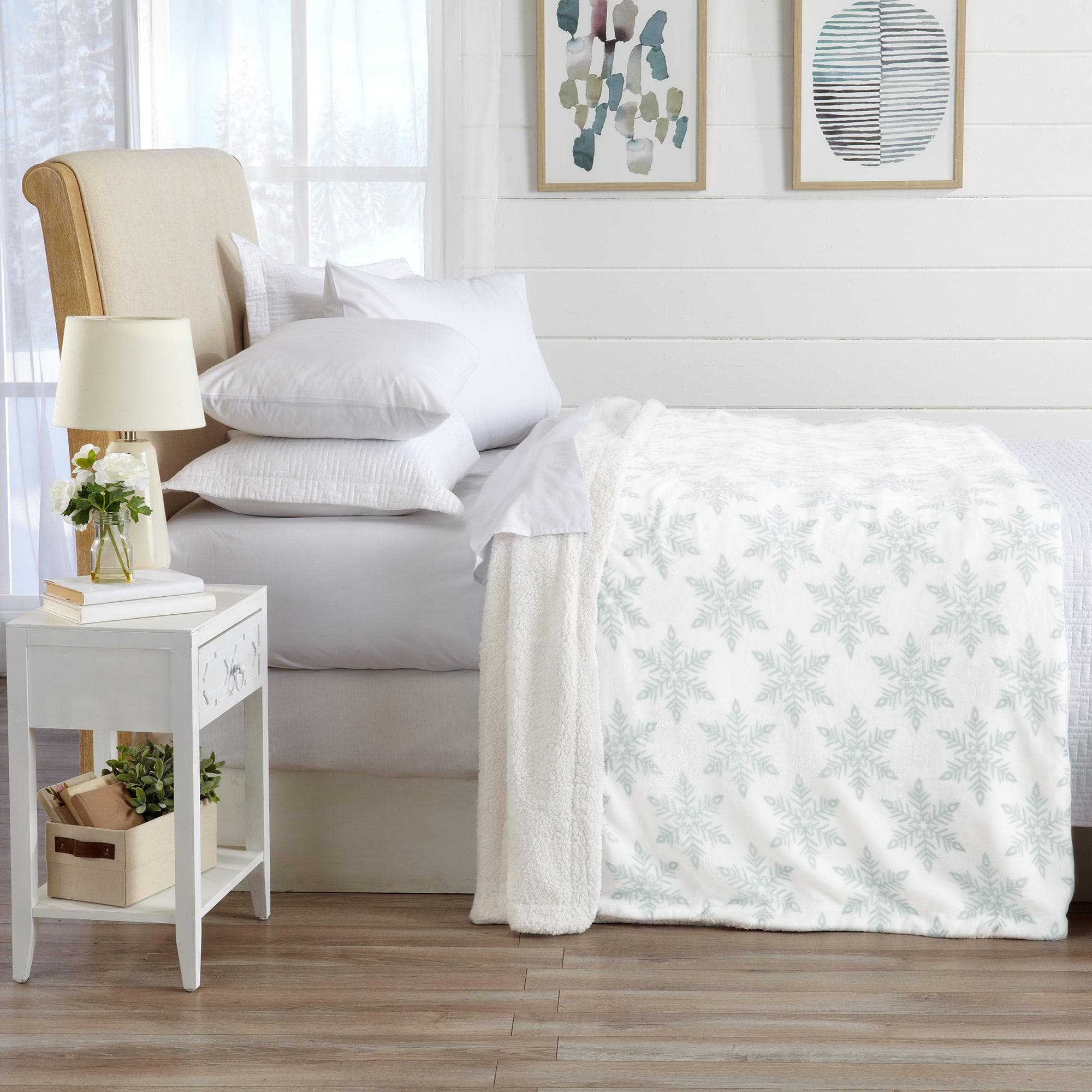 Velvet Plush Sherpa Luxury Bed Blanket - Kinsley Collection - Image 86
